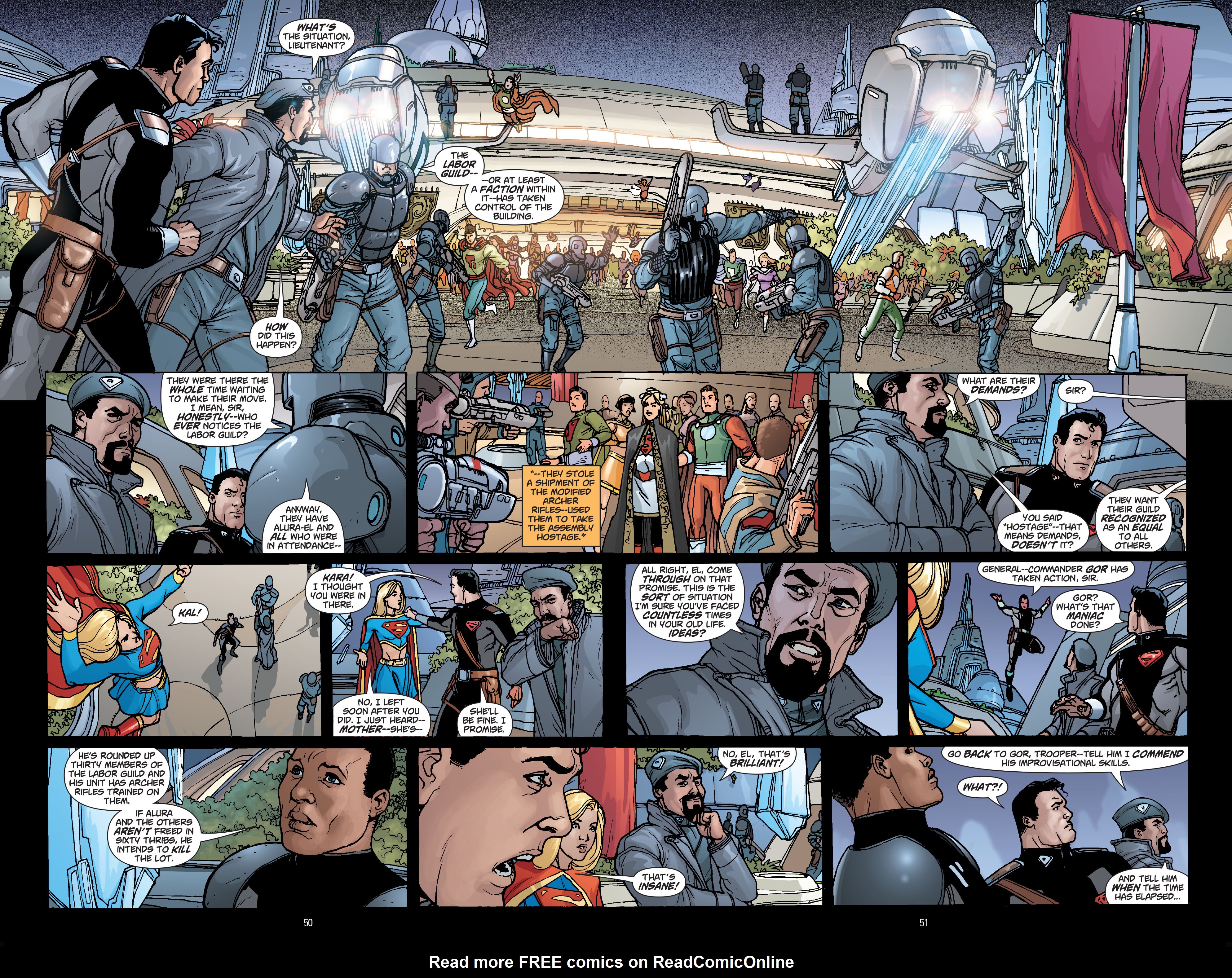 Read online Superman: New Krypton comic -  Issue # TPB 3 - 42