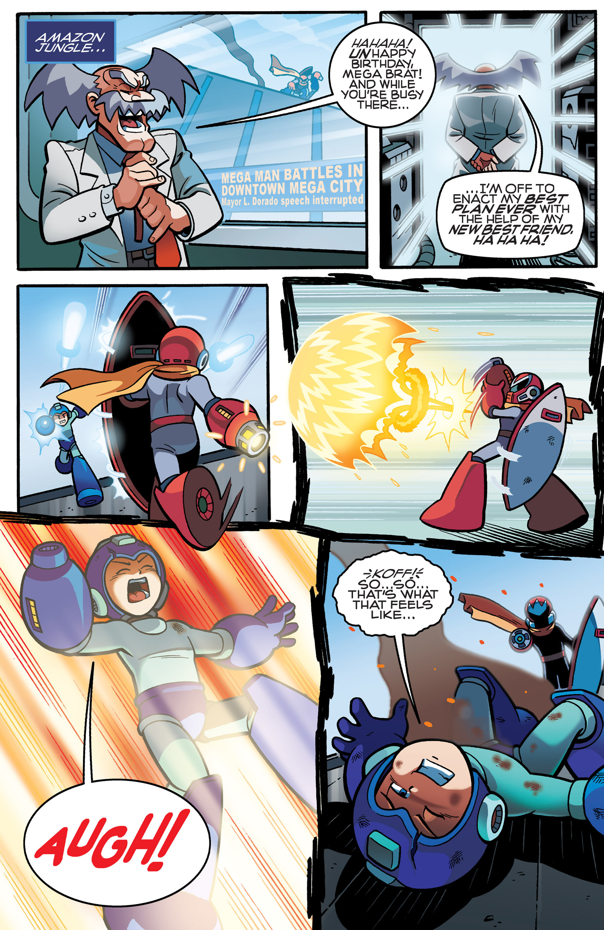 Read online Mega Man comic -  Issue #23 - 20