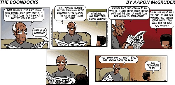 Read online The Boondocks Collection comic -  Issue # Year 2000 - 240