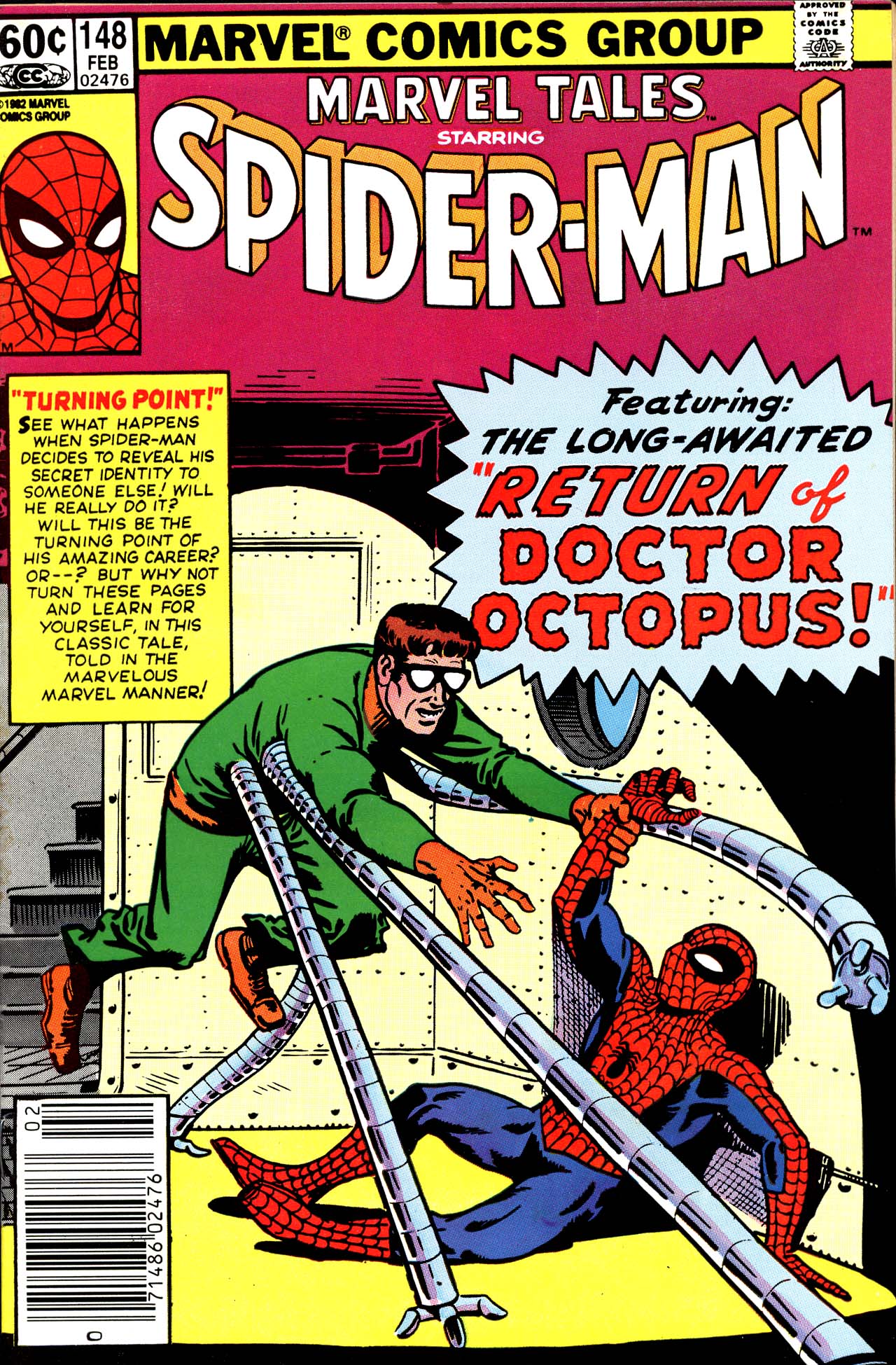 Read online Marvel Tales (1964) comic -  Issue #148 - 1