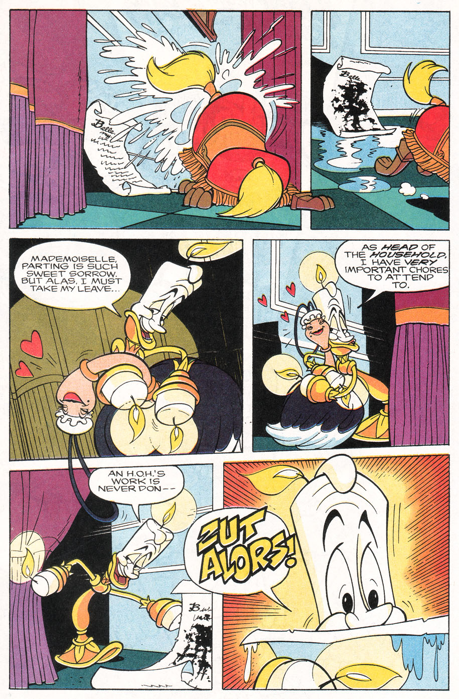 Read online Disney's Beauty and the Beast comic -  Issue #5 - 29