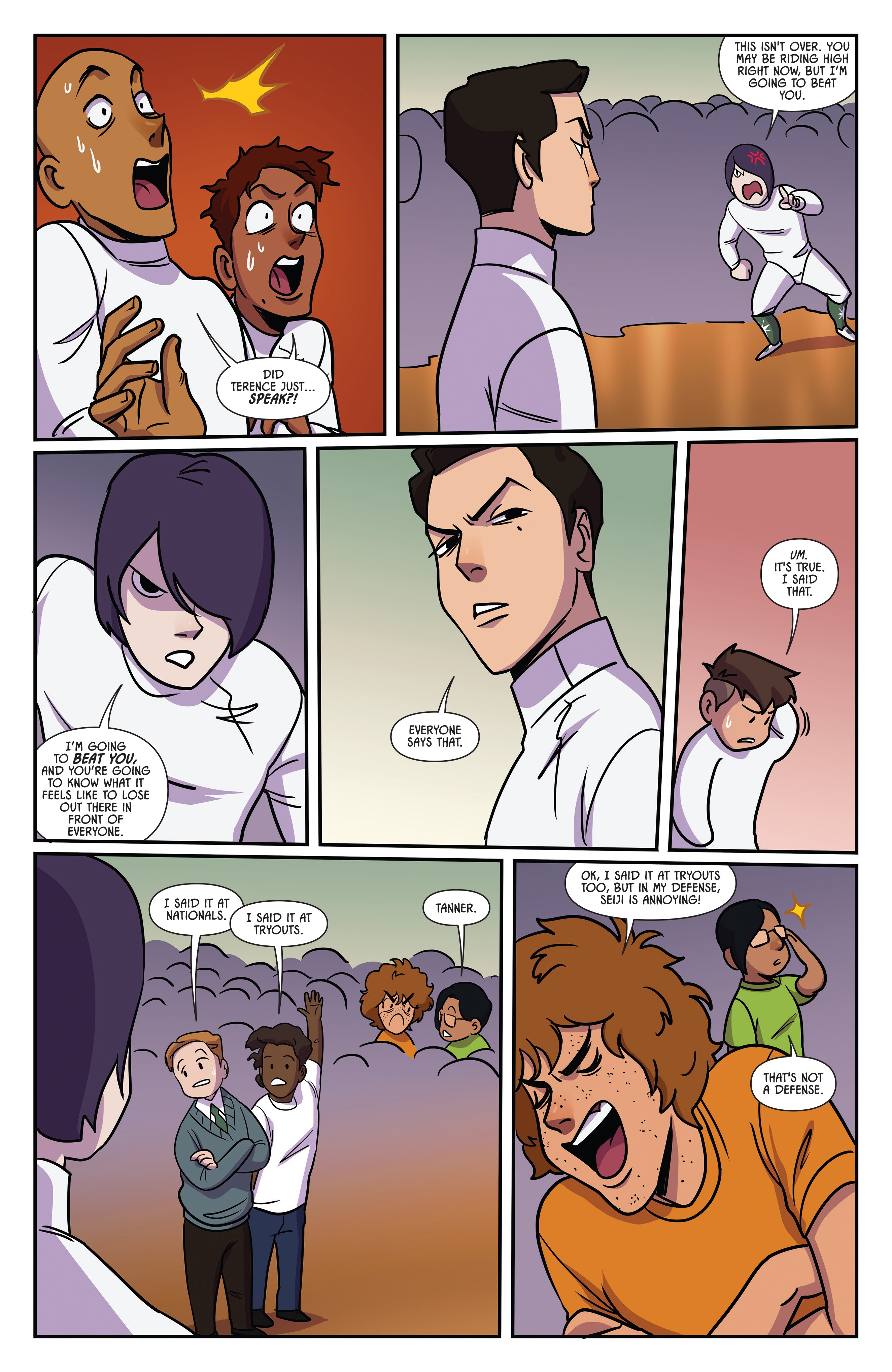 Read online Fence comic -  Issue # _TPB 4 - 88