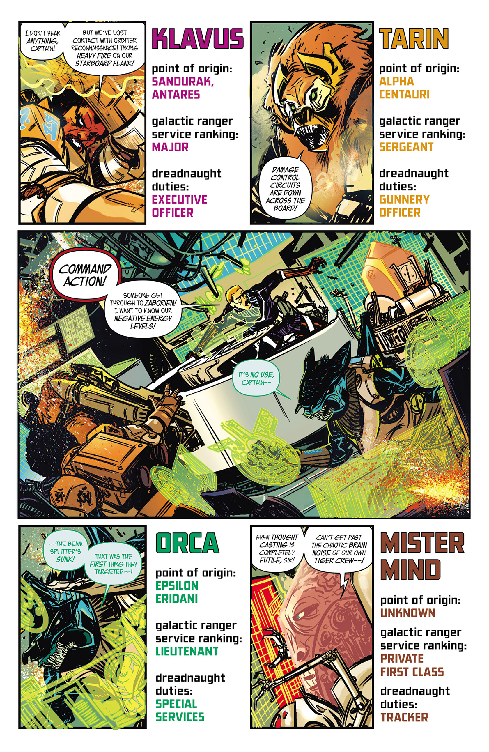 Read online Captain Victory and the Galactic Rangers (2014) comic -  Issue #1 - 5