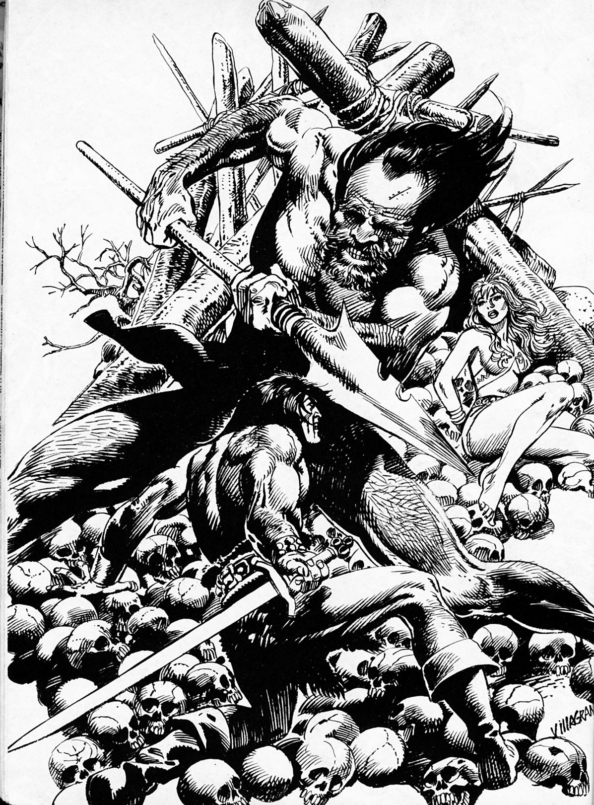 Read online The Savage Sword Of Conan comic -  Issue #186 - 57