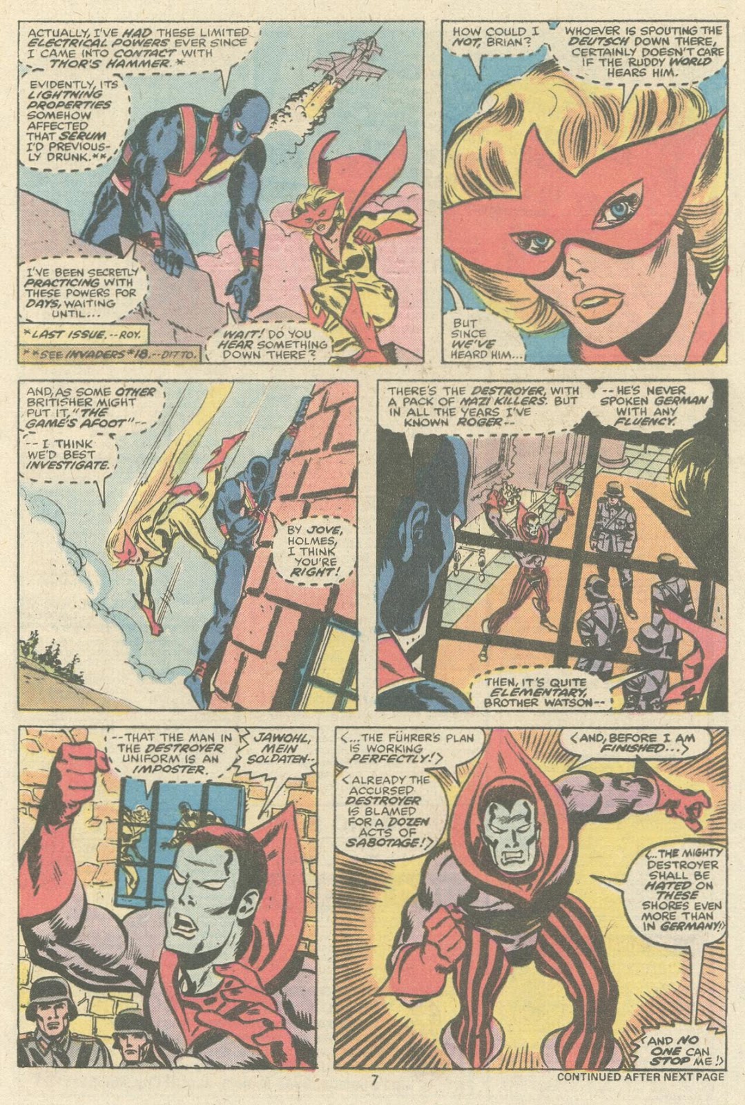 The Invaders (1975) Issue #34 #35 - English 7