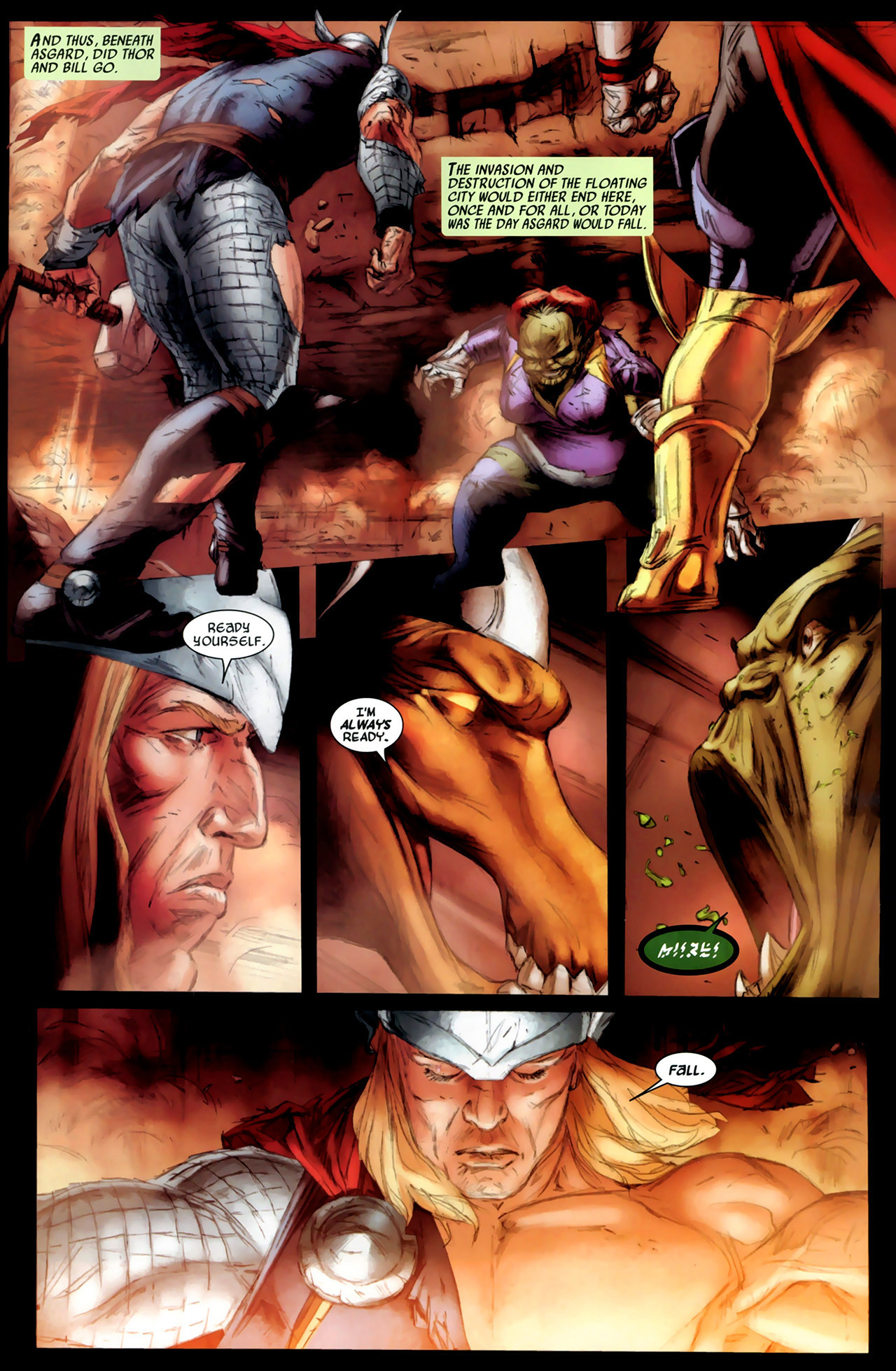 Read online Secret Invasion: Thor comic -  Issue #3 - 18