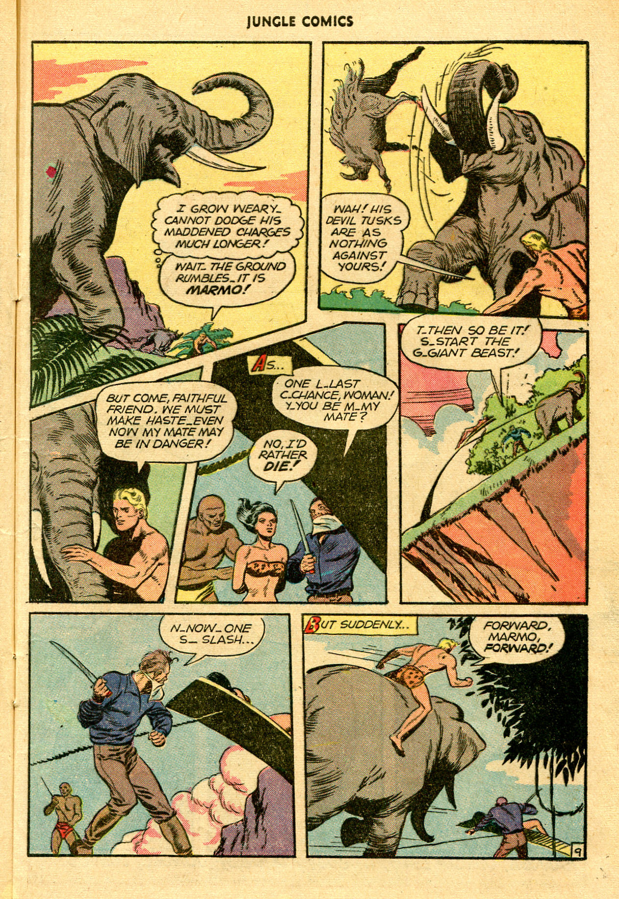Read online Jungle Comics comic -  Issue #84 - 12