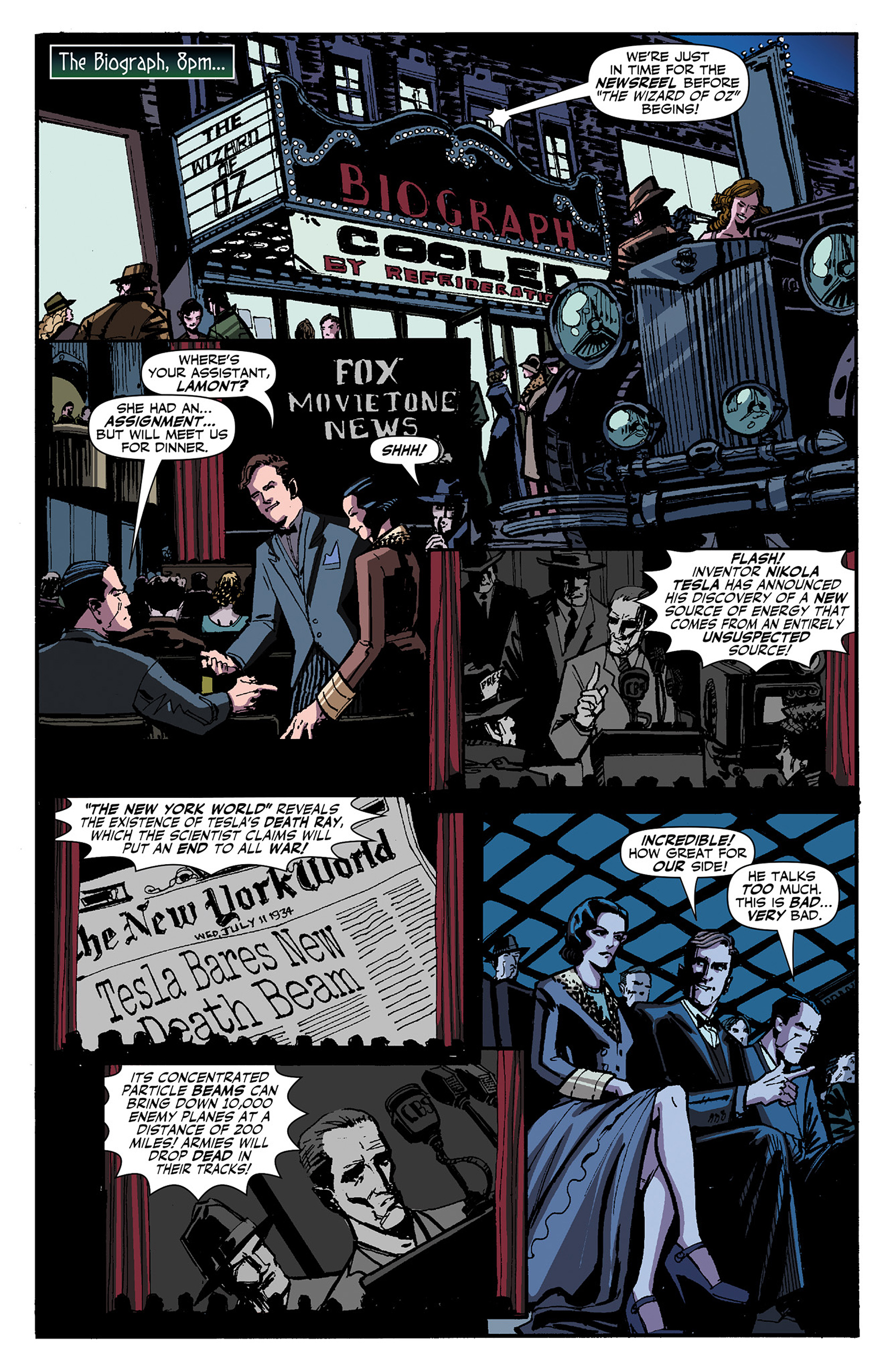 Read online The Shadow/Green Hornet: Dark Nights comic -  Issue #1 - 19