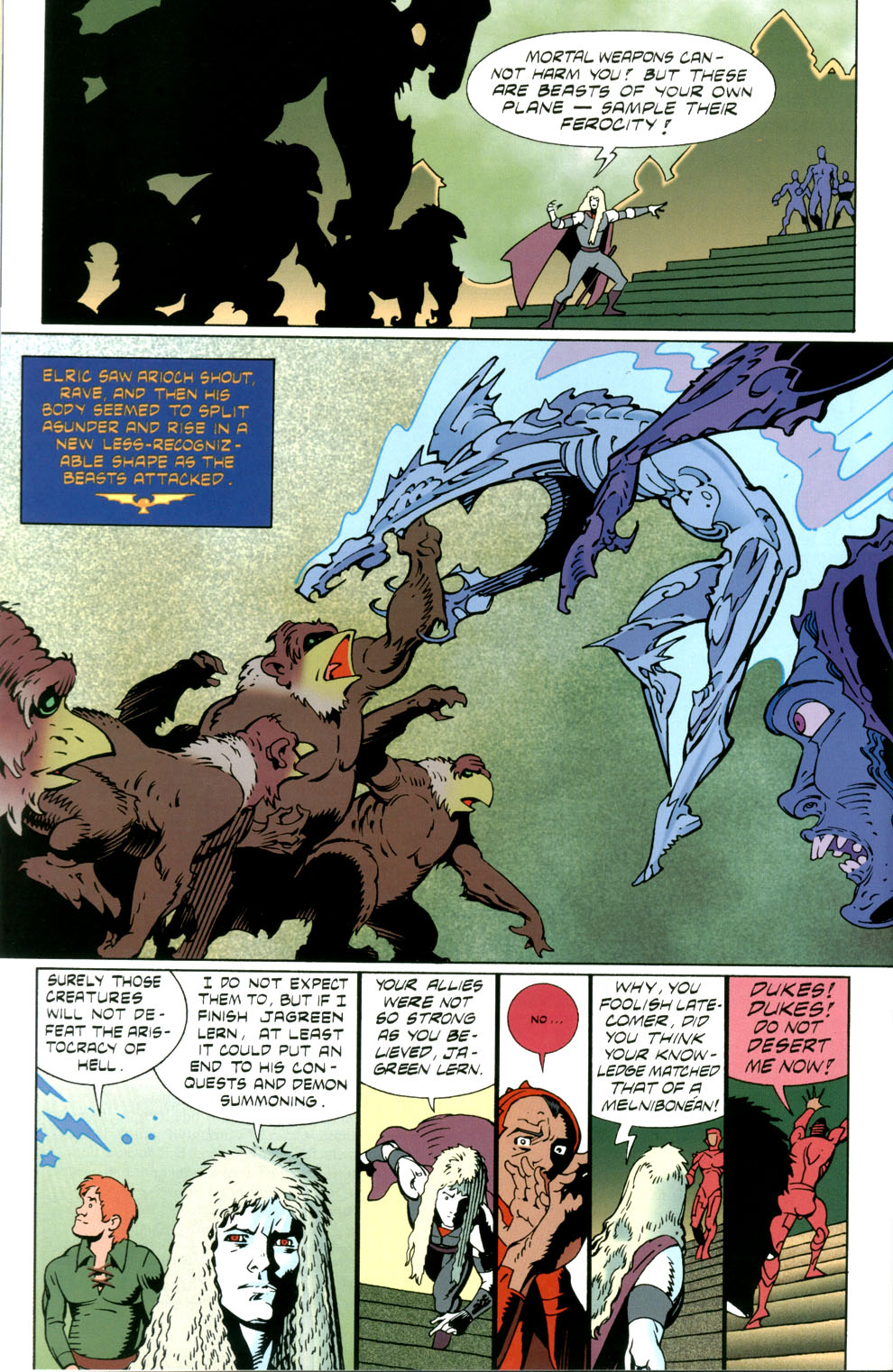 Read online Elric: Stormbringer comic -  Issue #3 - 22