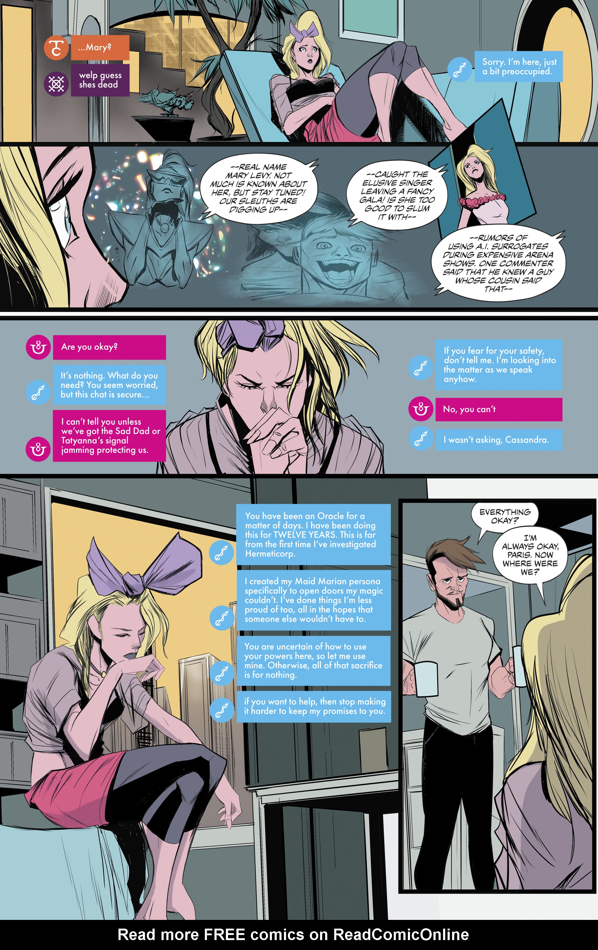 Read online Goddess Mode comic -  Issue #4 - 12