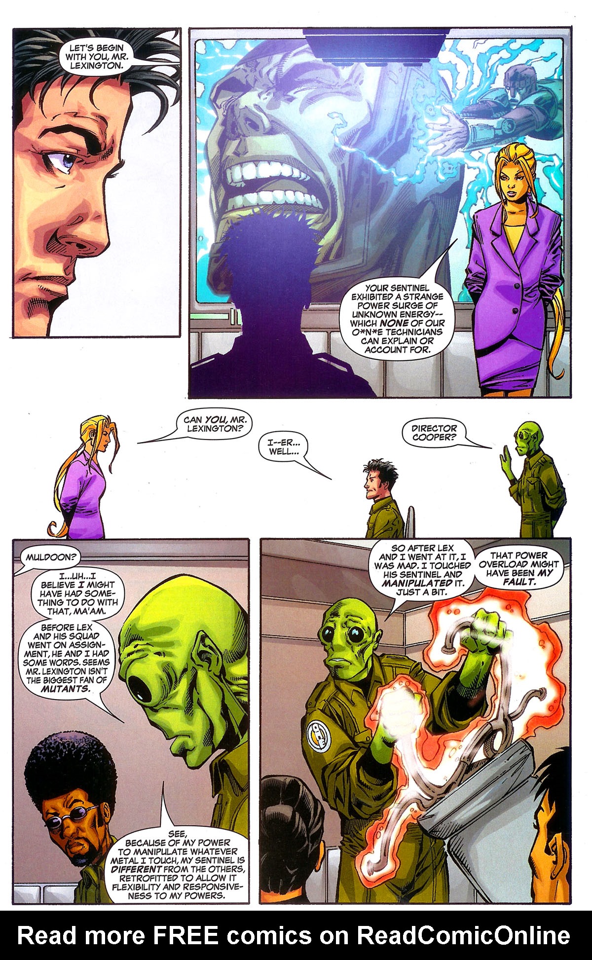 Read online Sentinel Squad O*N*E comic -  Issue #3 - 6