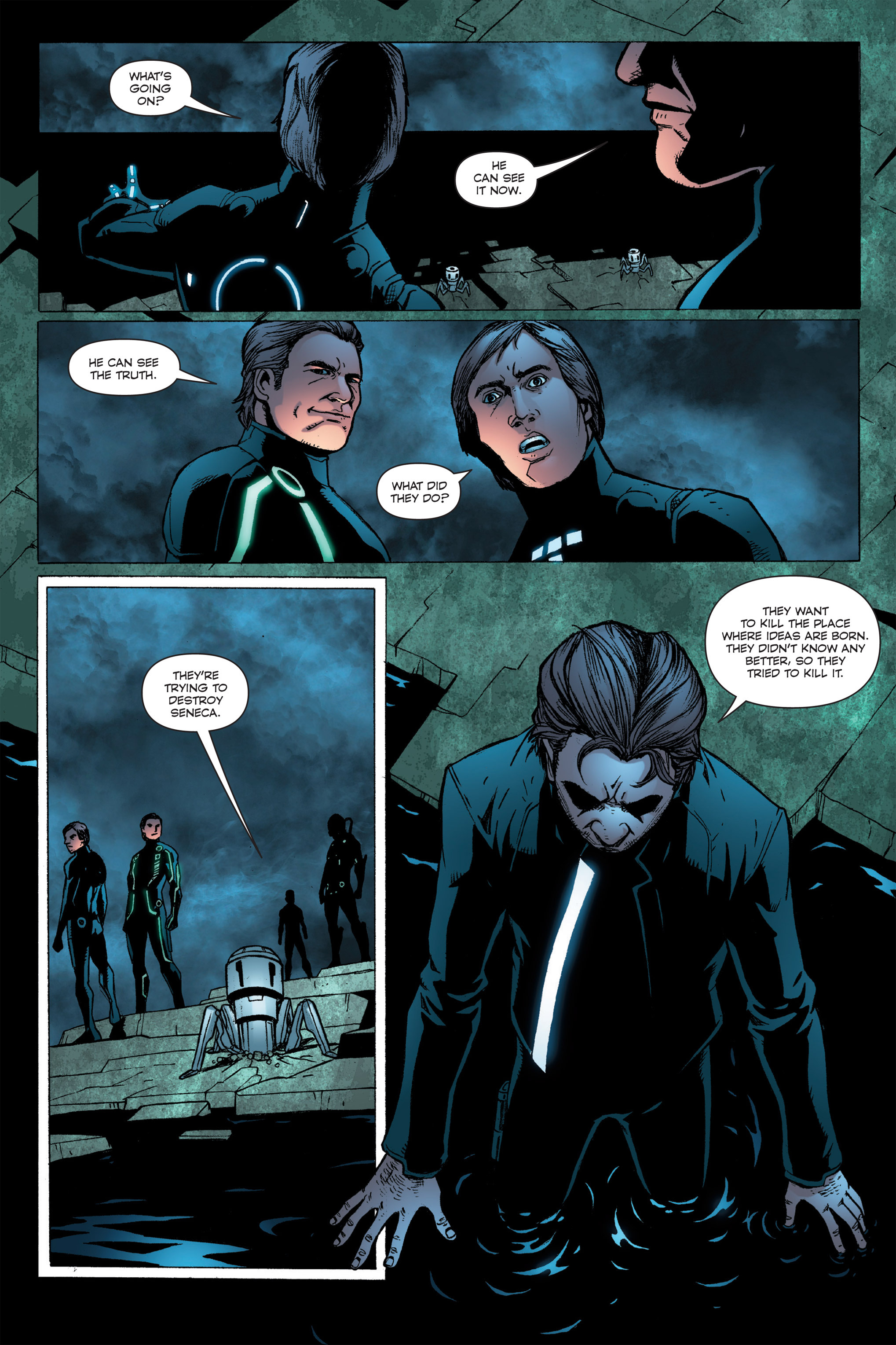 Read online TRON: Betrayal comic -  Issue # TPB - 104