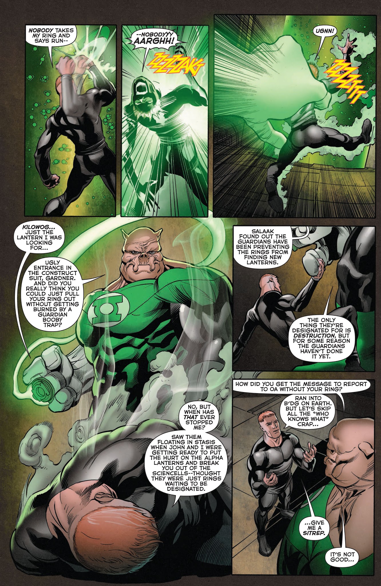 Read online Green Lantern: Rise of the Third Army comic -  Issue # TPB - 373
