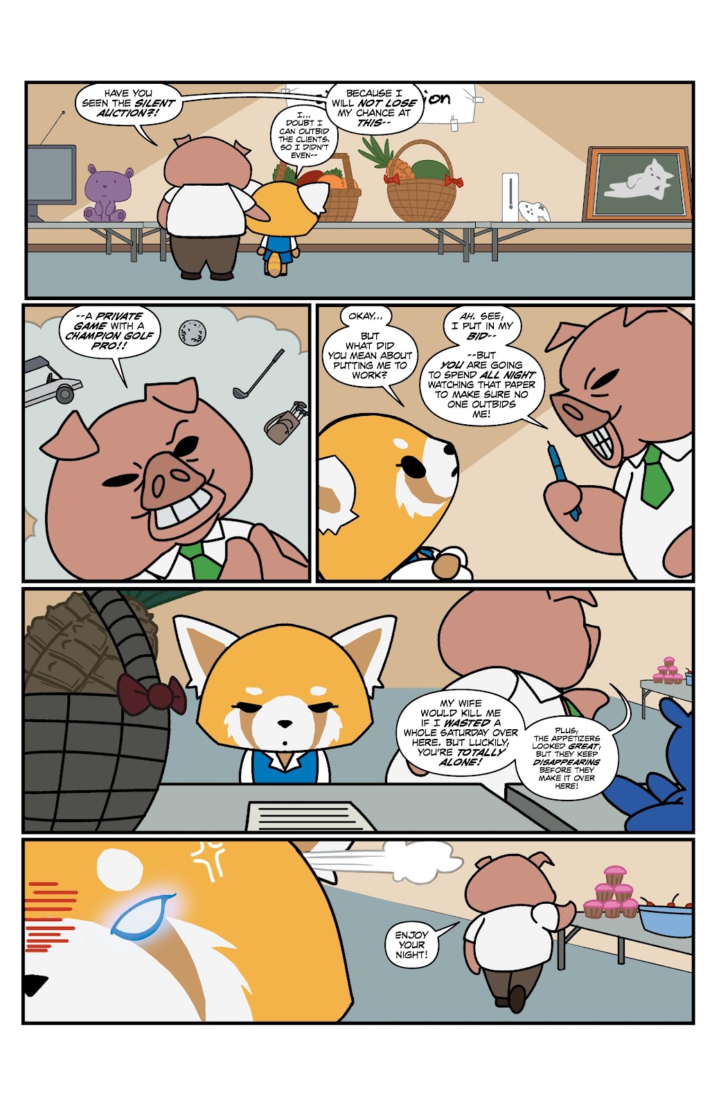 Aggretsuko Meet Her Friends issue 3 - Page 4