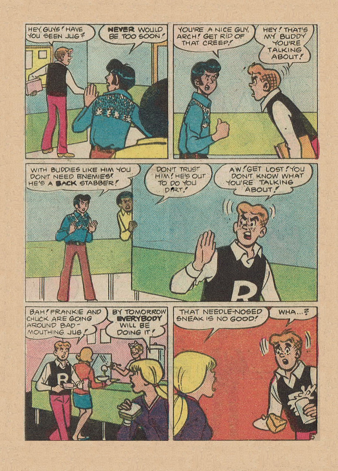 Read online Jughead Jones Comics Digest comic -  Issue #24 - 114