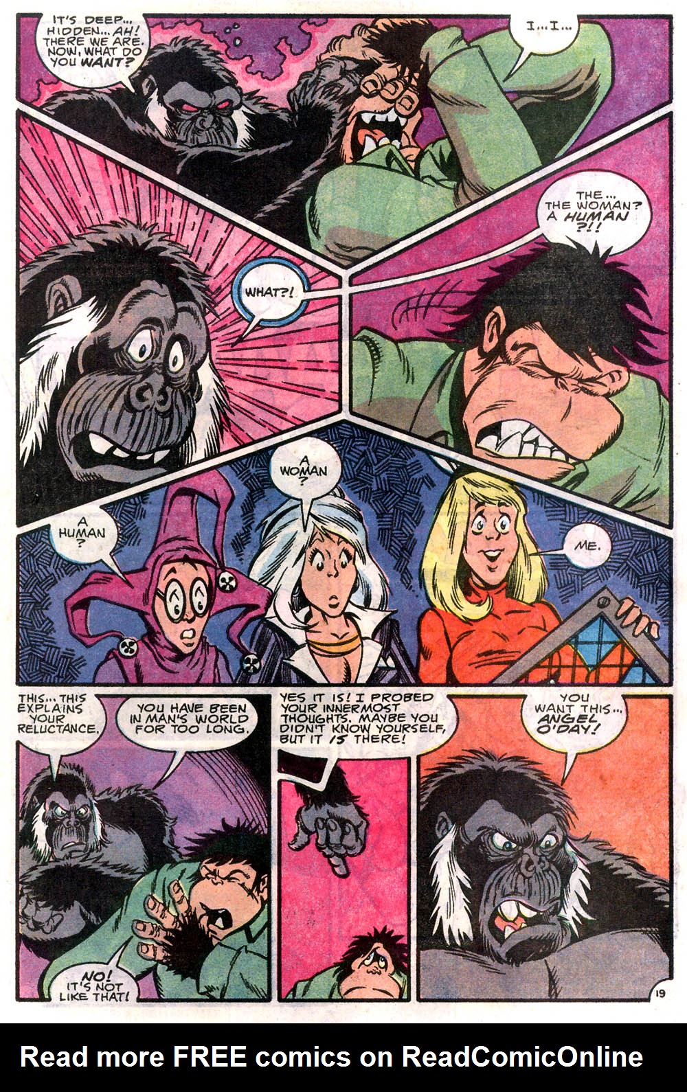 Read online Angel and the Ape (1991) comic -  Issue #3 - 20