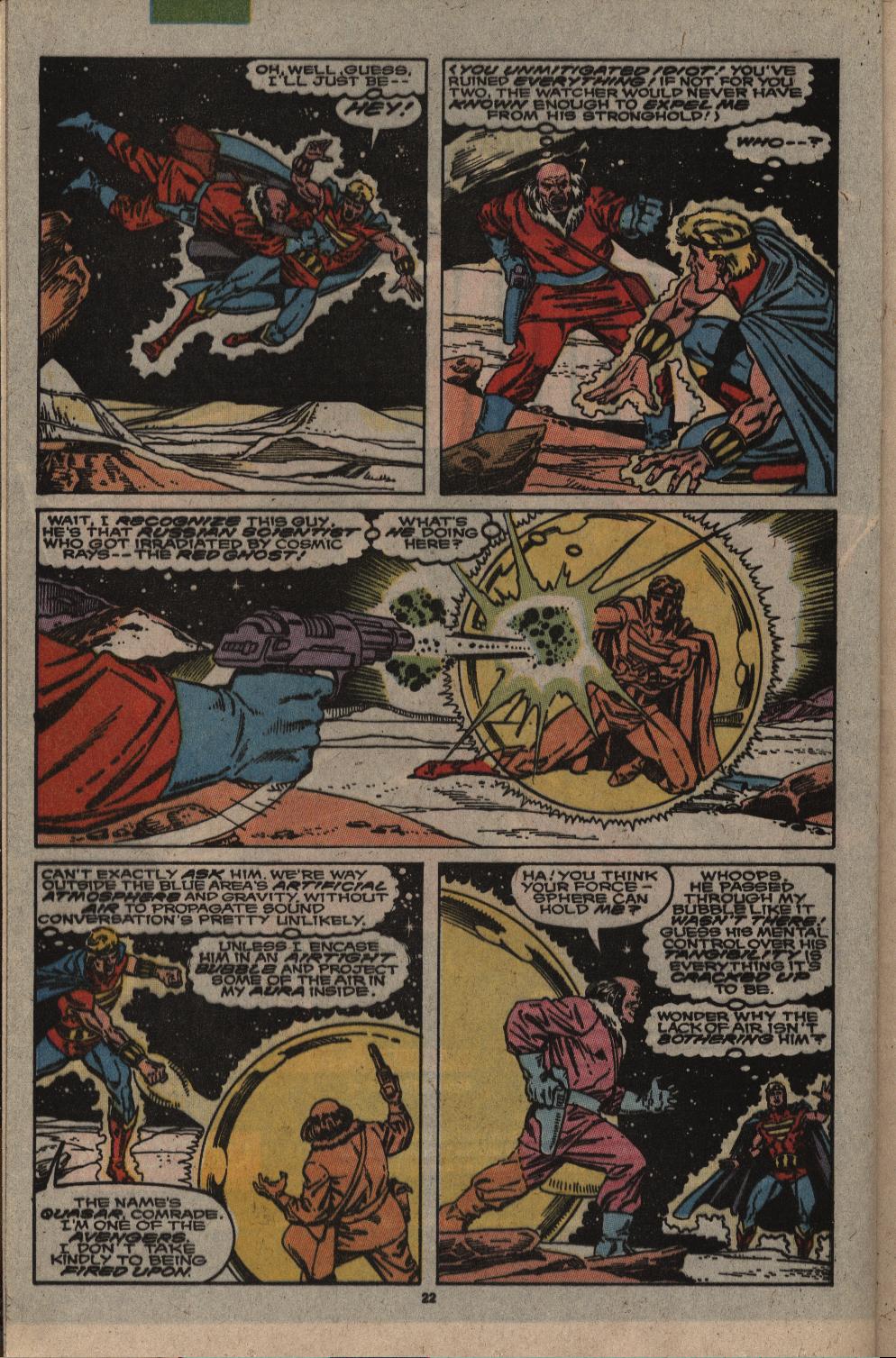 Read online Quasar comic -  Issue #6 - 18