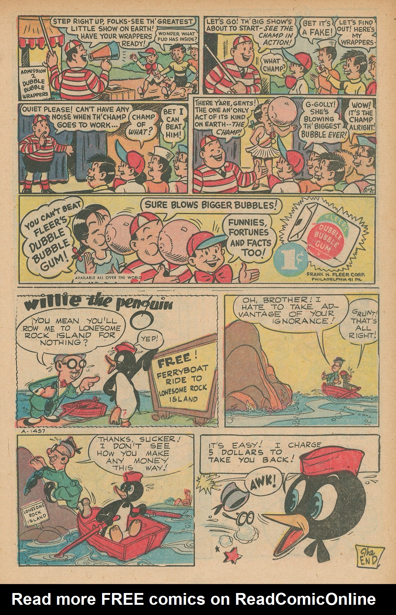 Read online Willie The Penguin comic -  Issue #3 - 19