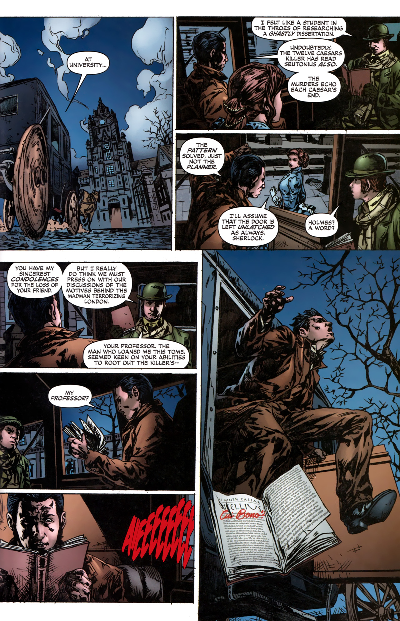 Read online Sherlock Holmes: Year One comic -  Issue #5 - 22