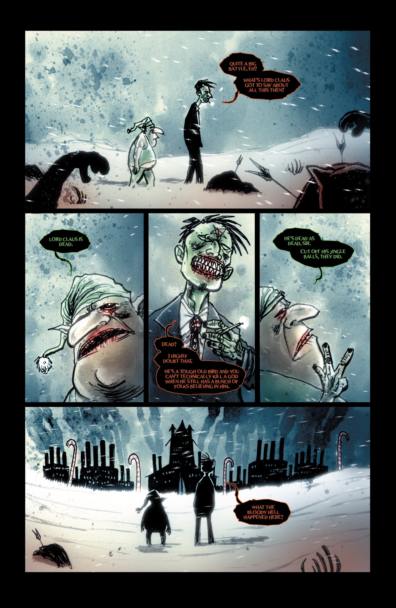 Read online Wormwood Gentleman Corpse: Christmas Special comic -  Issue # Full - 7