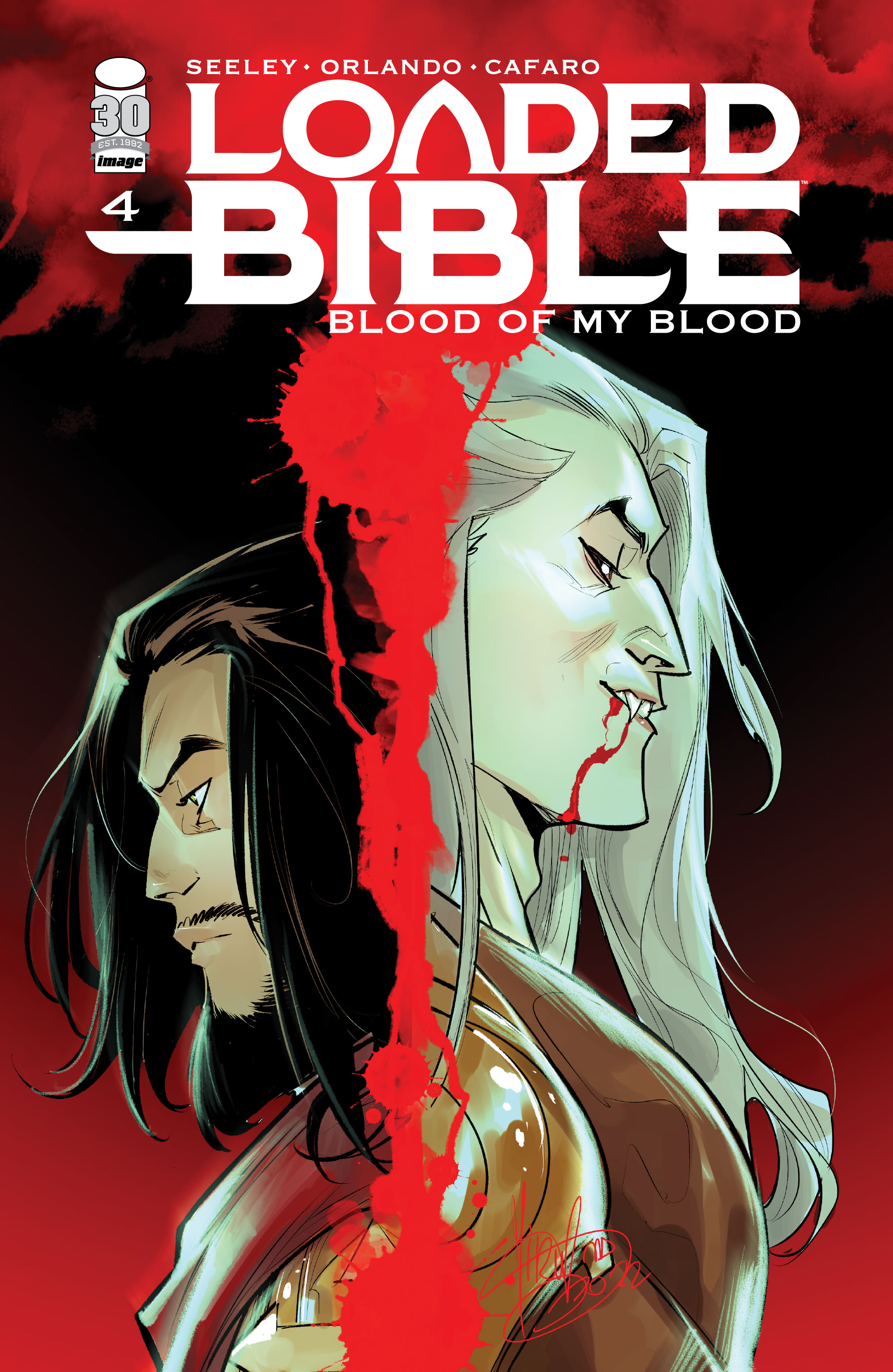 Read online Loaded Bible: Blood Of My Blood comic -  Issue #4 - 1
