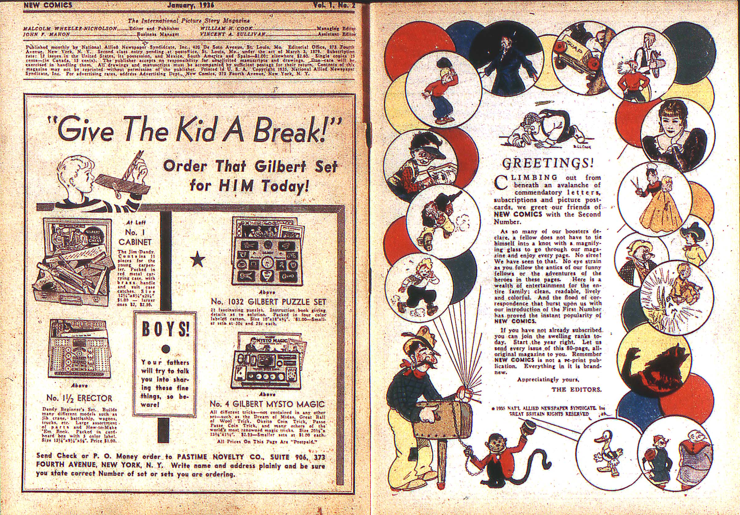 Read online Adventure Comics (1938) comic -  Issue #2 - 2