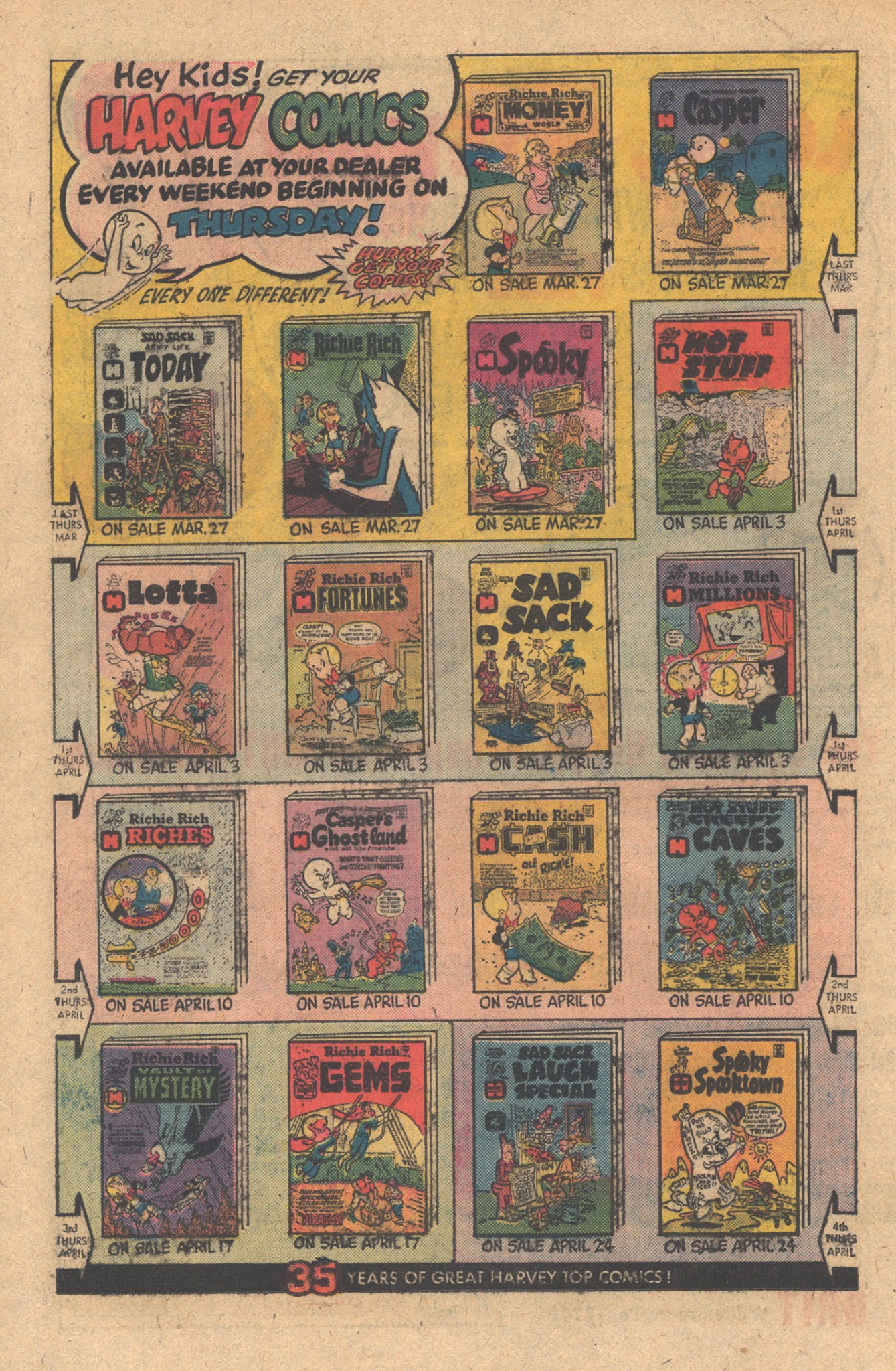 Read online Spooky comic -  Issue #145 - 18