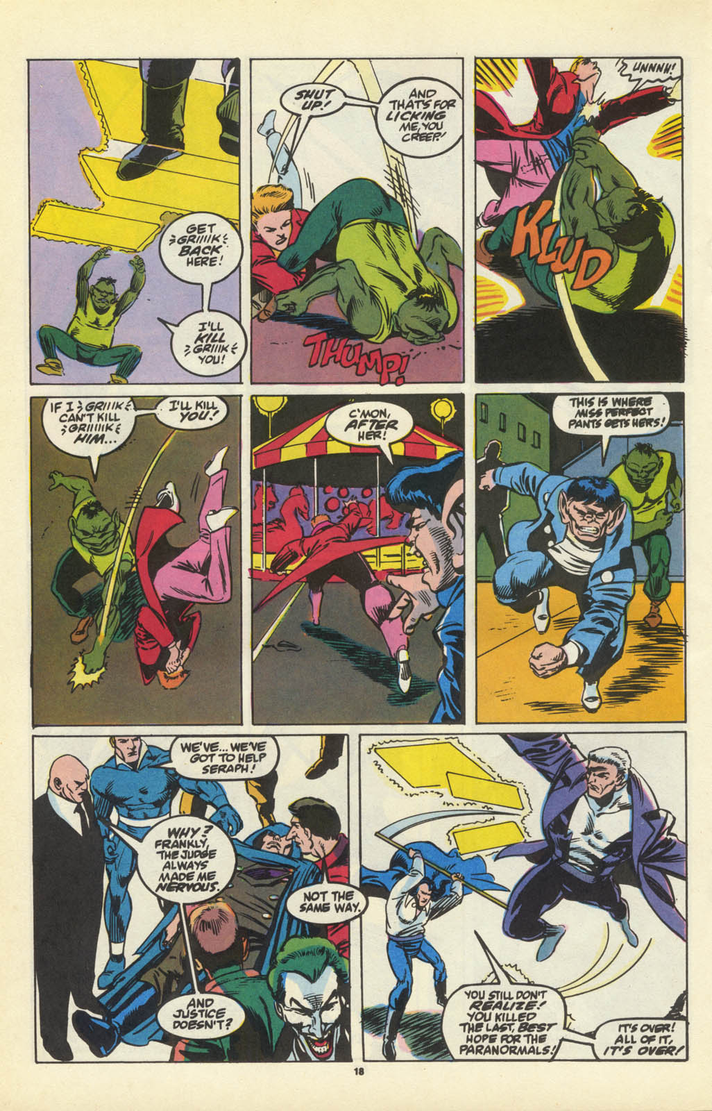 Read online Justice (1986) comic -  Issue #32 - 20