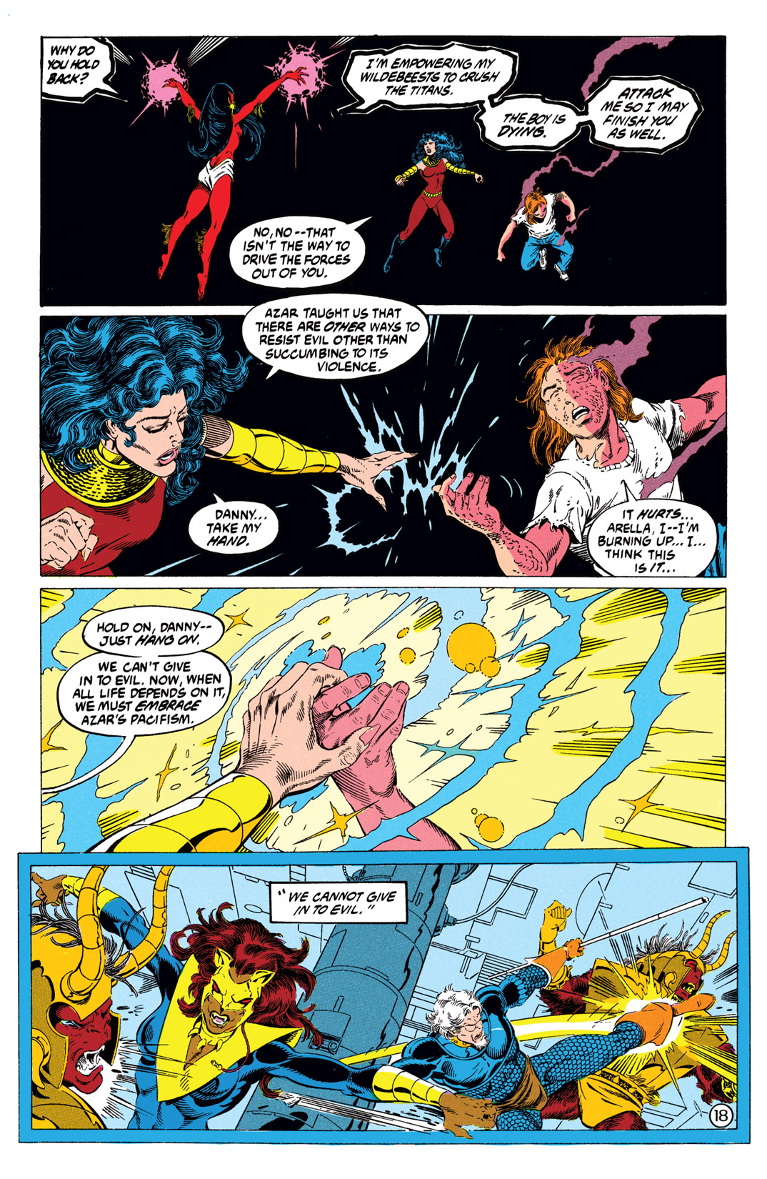 Read online The New Titans (1988) comic -  Issue #84 - 18