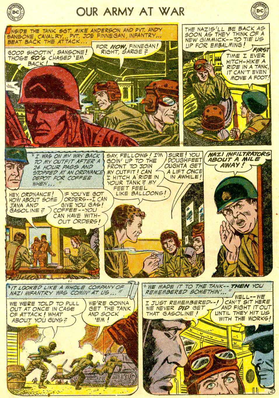 Read online Our Army at War (1952) comic -  Issue #28 - 12
