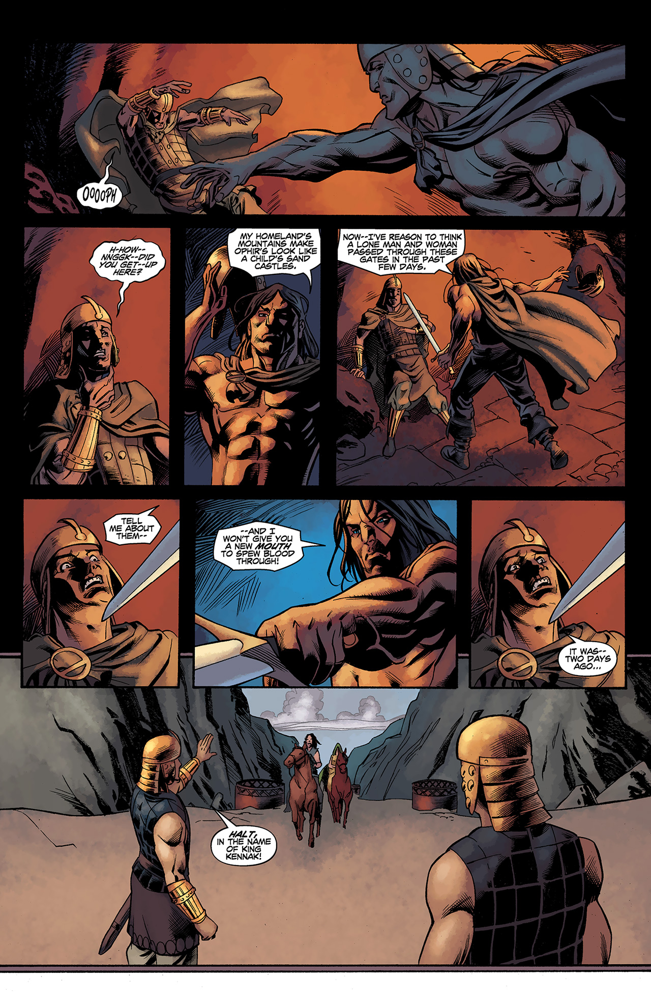 Read online Conan: Road of Kings comic -  Issue #5 - 5