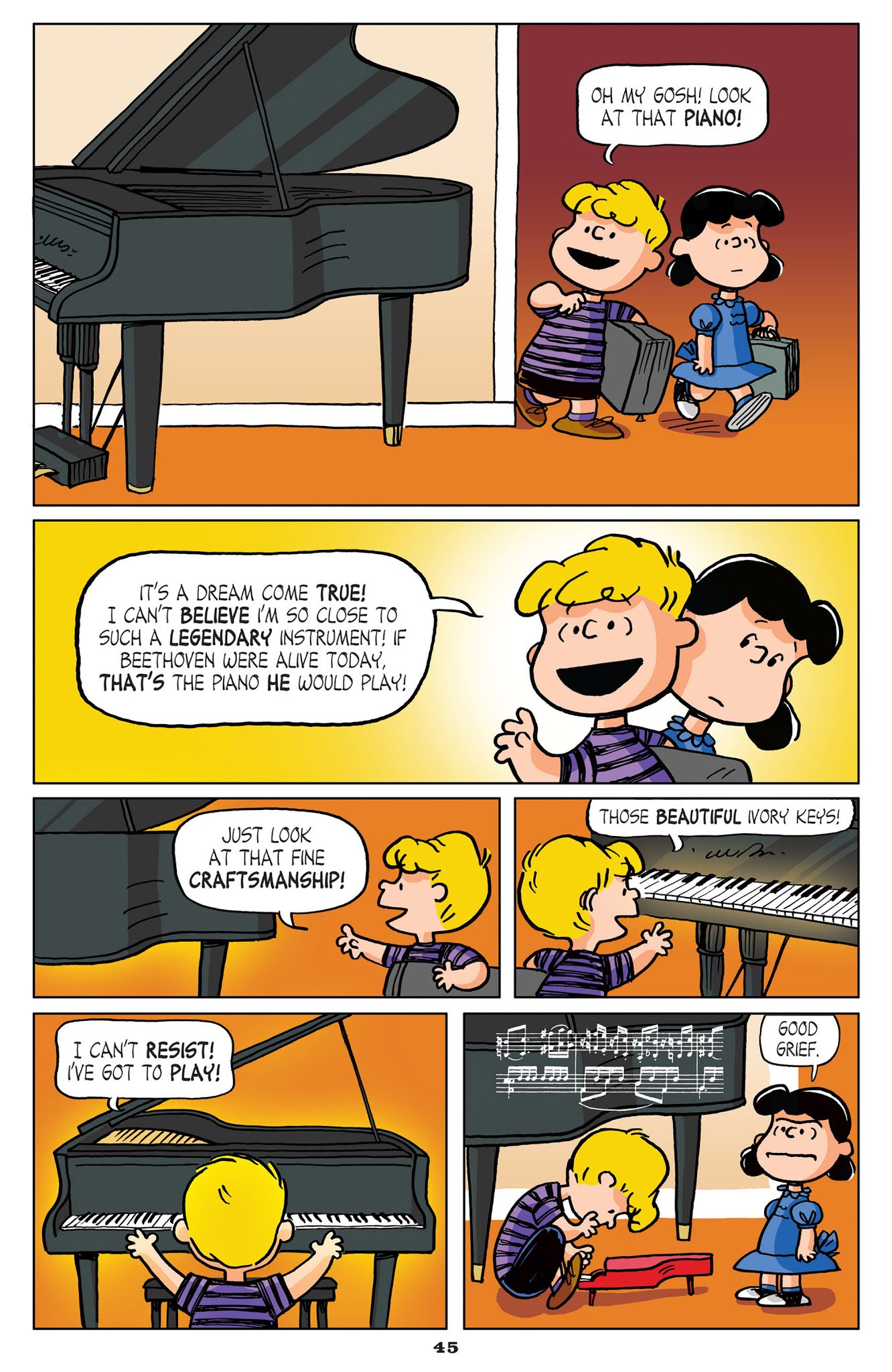 Read online Peanuts: It's Tokyo, Charlie Brown! comic -  Issue # TPB - 44