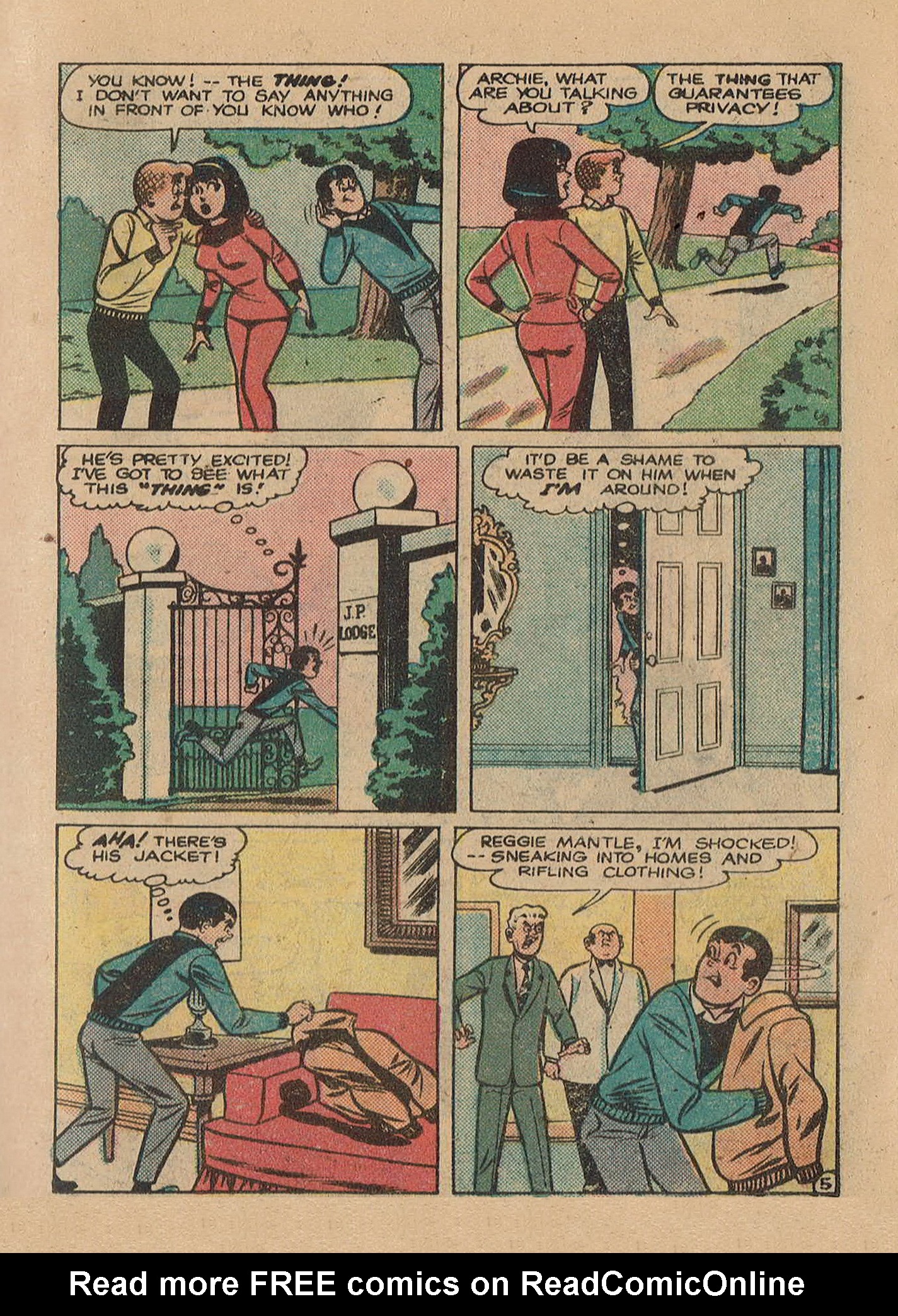 Read online Archie Digest Magazine comic -  Issue #38 - 7