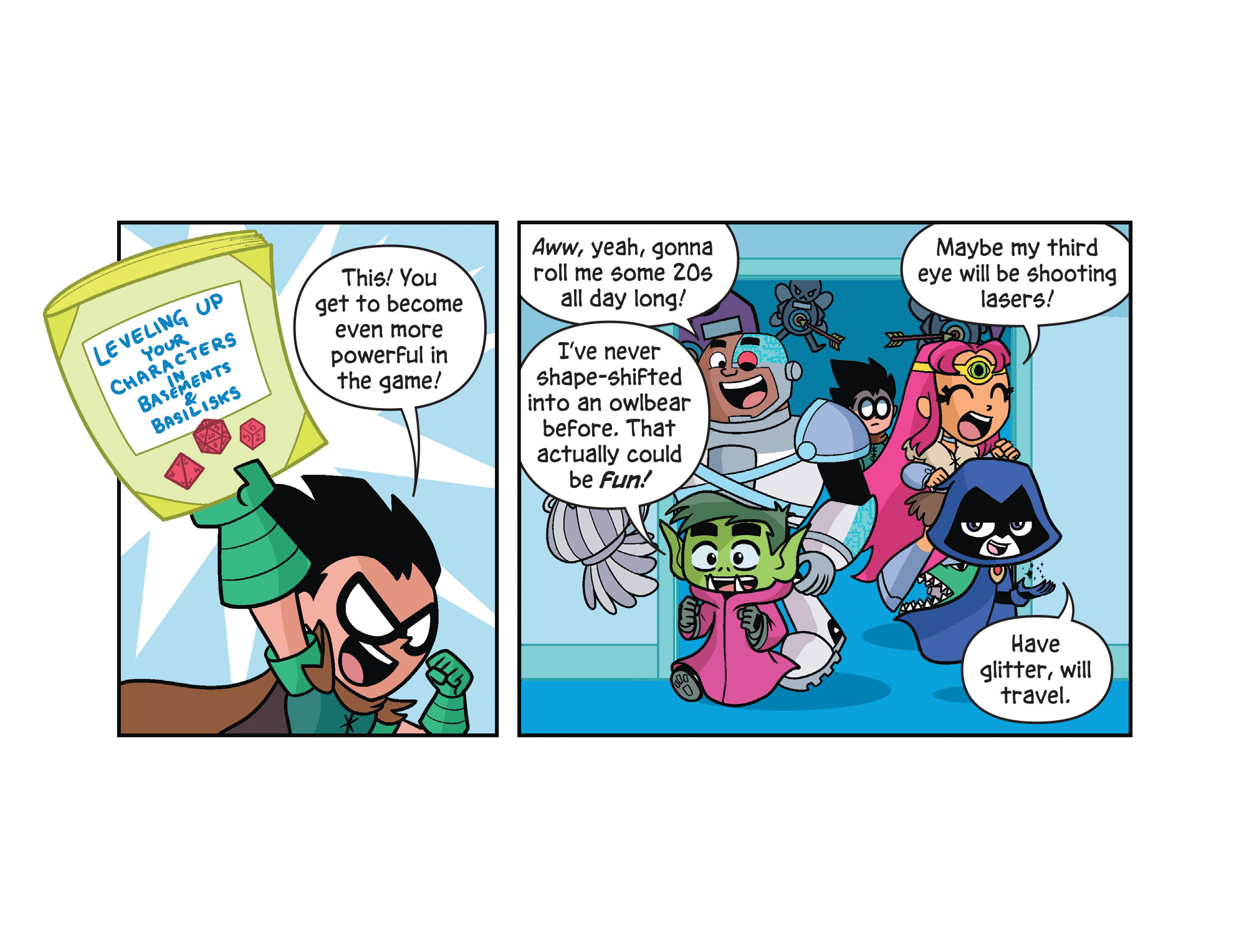 Read online Teen Titans Go! Roll With It! comic -  Issue #4 - 23