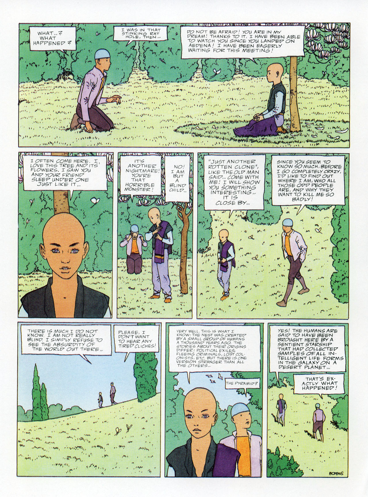 Read online Epic Graphic Novel: Moebius comic -  Issue # TPB 7 - 48