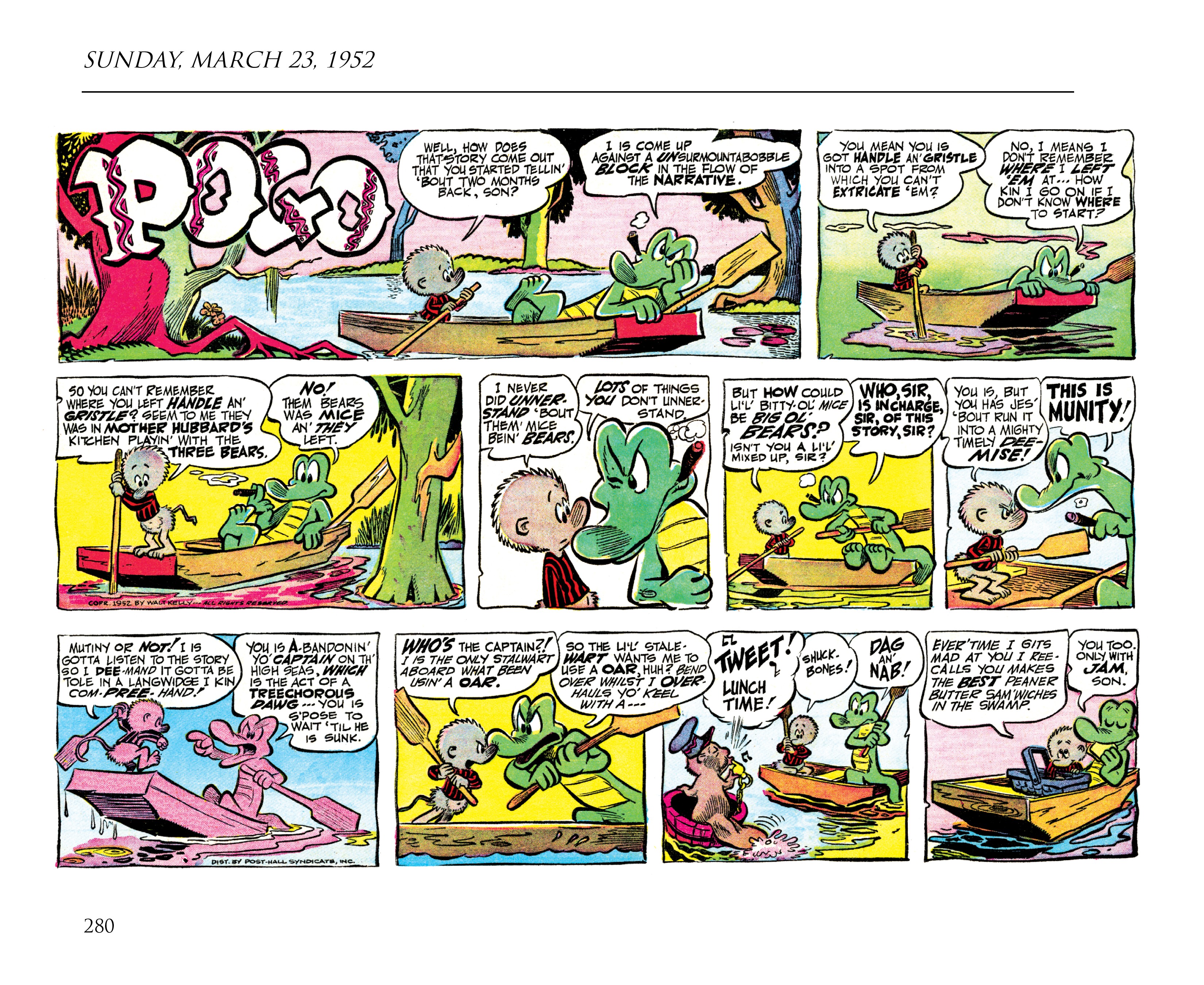 Read online Pogo by Walt Kelly: The Complete Syndicated Comic Strips comic -  Issue # TPB 2 (Part 3) - 98