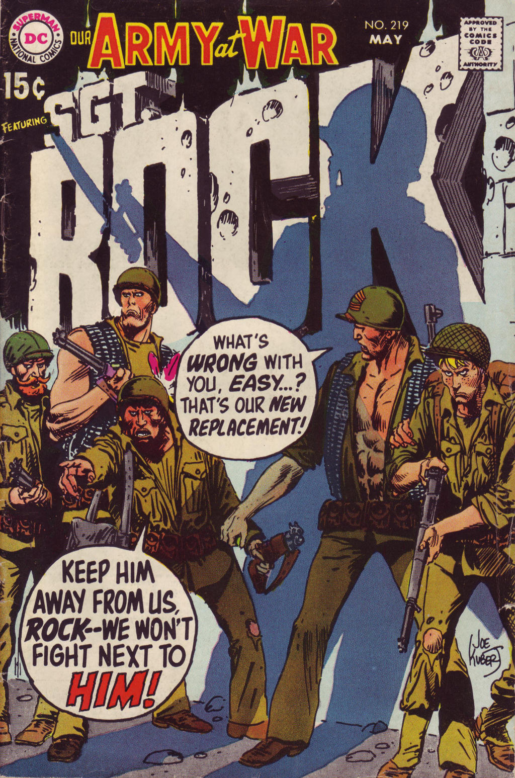 Read online Our Army at War (1952) comic -  Issue #219 - 1