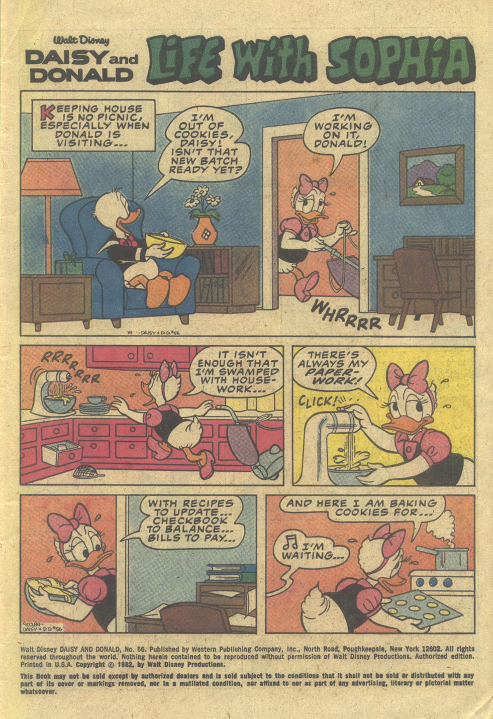 Read online Walt Disney Daisy and Donald comic -  Issue #56 - 3