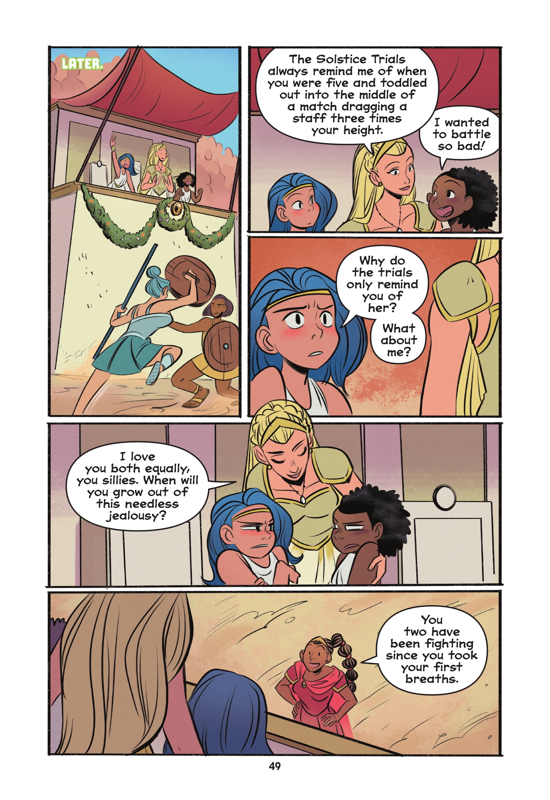 Read online Diana and Nubia: Princesses of the Amazons comic -  Issue # TPB (Part 1) - 47