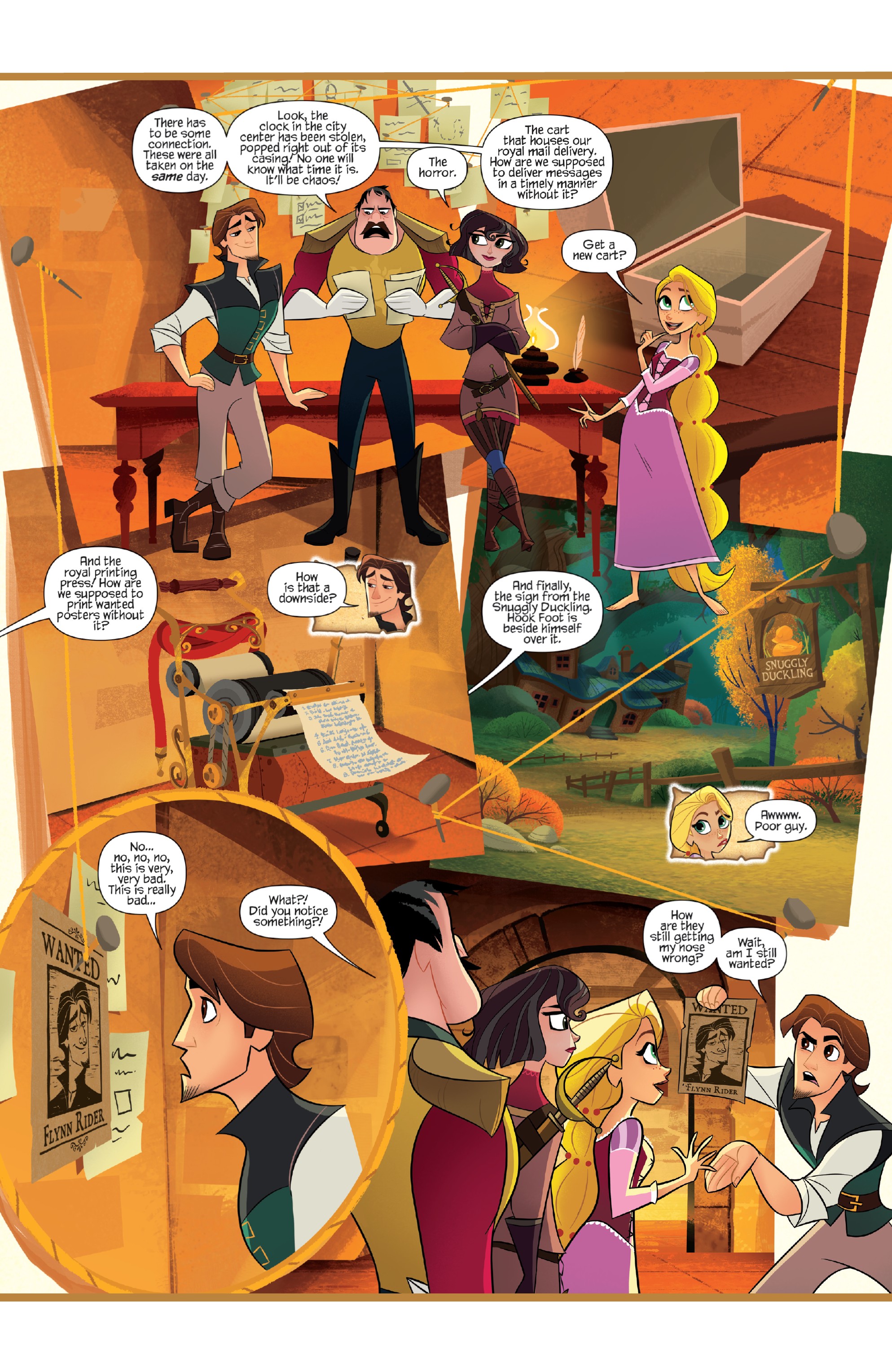 Read online Tangled: The Series: Hair and Now comic -  Issue #1 - 6
