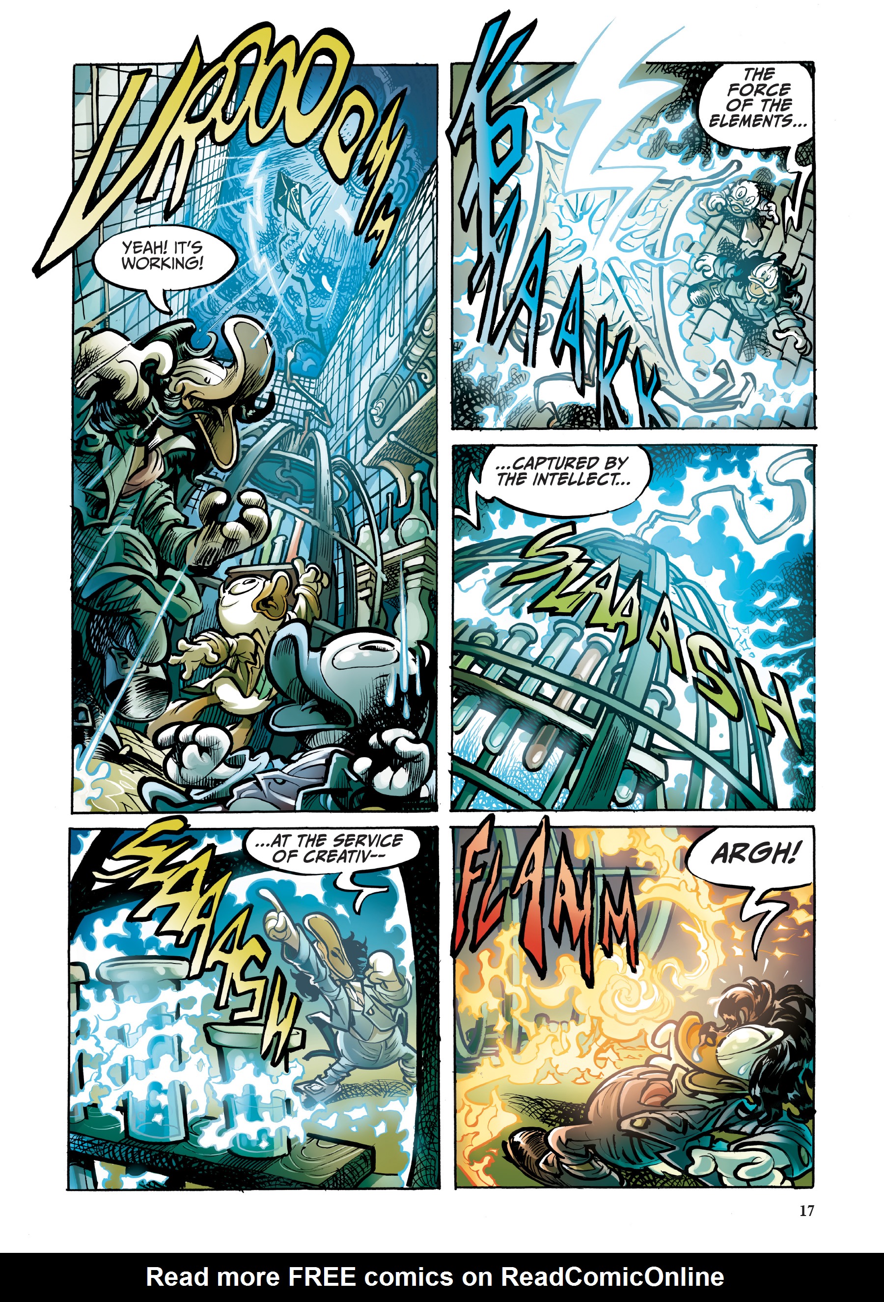 Read online Disney Frankenstein, Starring Donald Duck comic -  Issue # TPB - 17