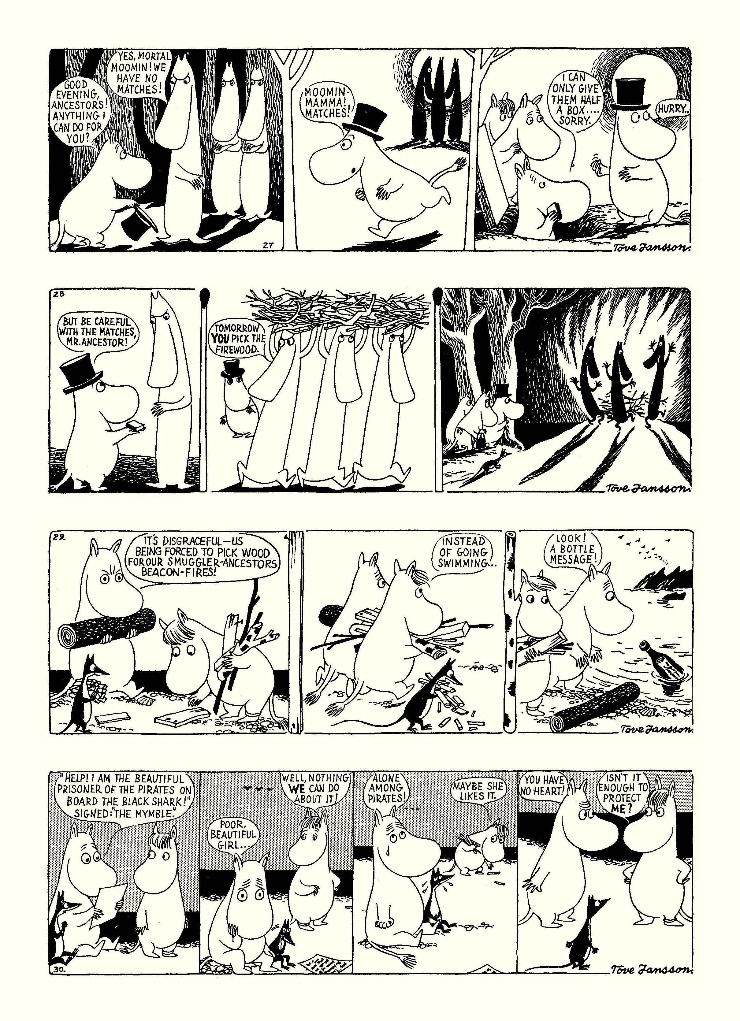 Read online Moomin: The Complete Tove Jansson Comic Strip comic -  Issue # TPB 1 - 77