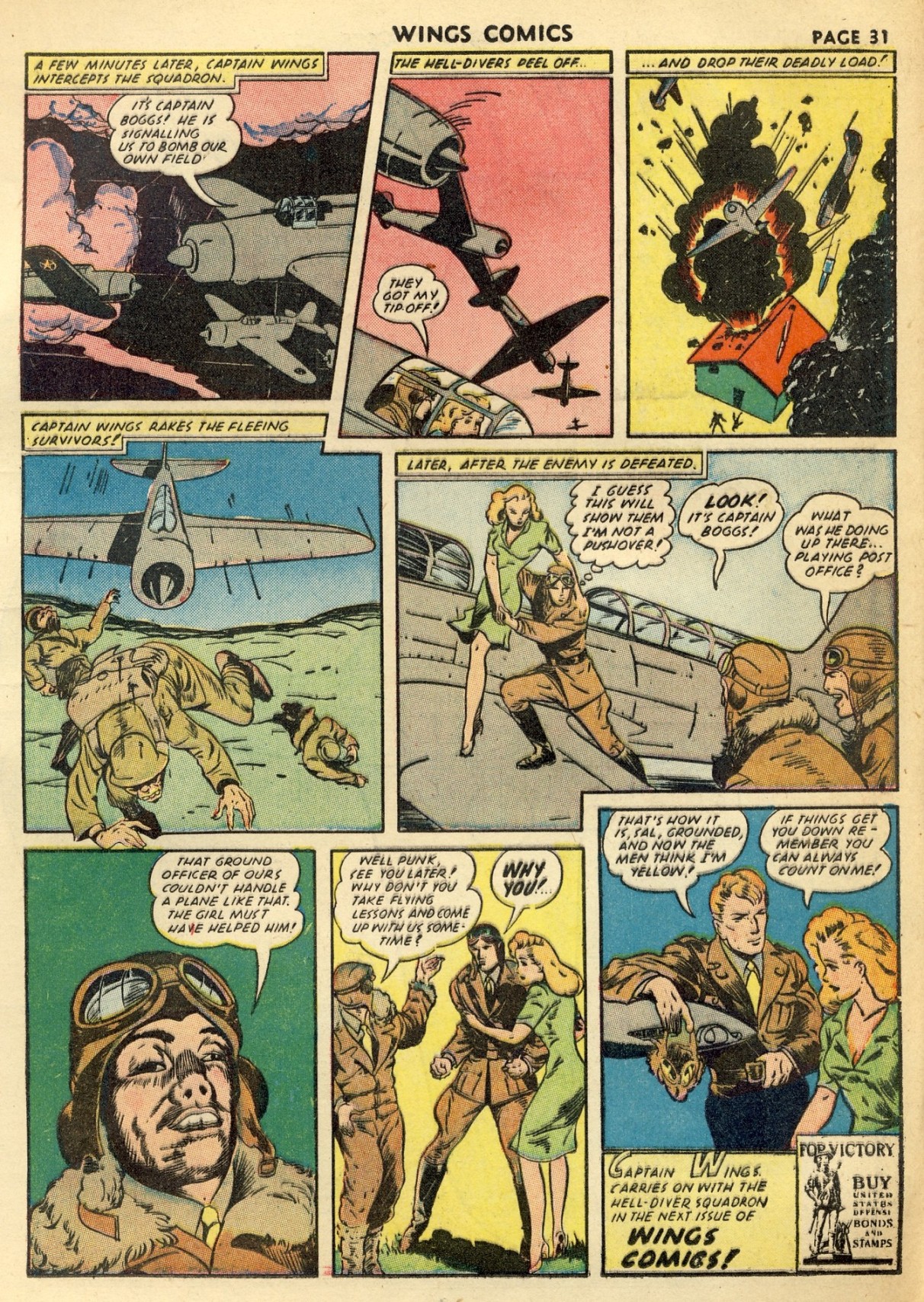 Read online Wings Comics comic -  Issue #23 - 33