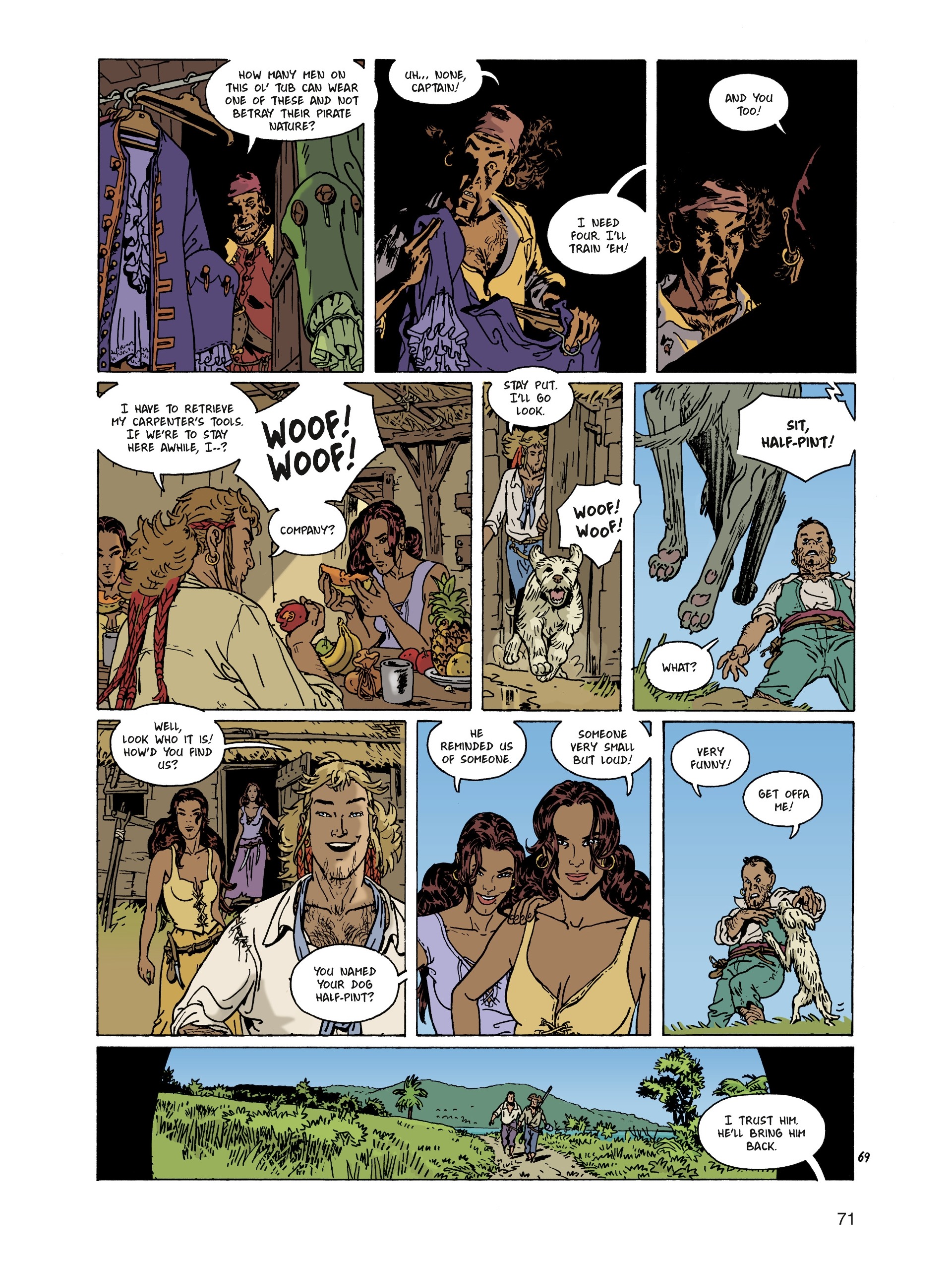 Read online Gypsies of the High Seas comic -  Issue # TPB 1 - 71