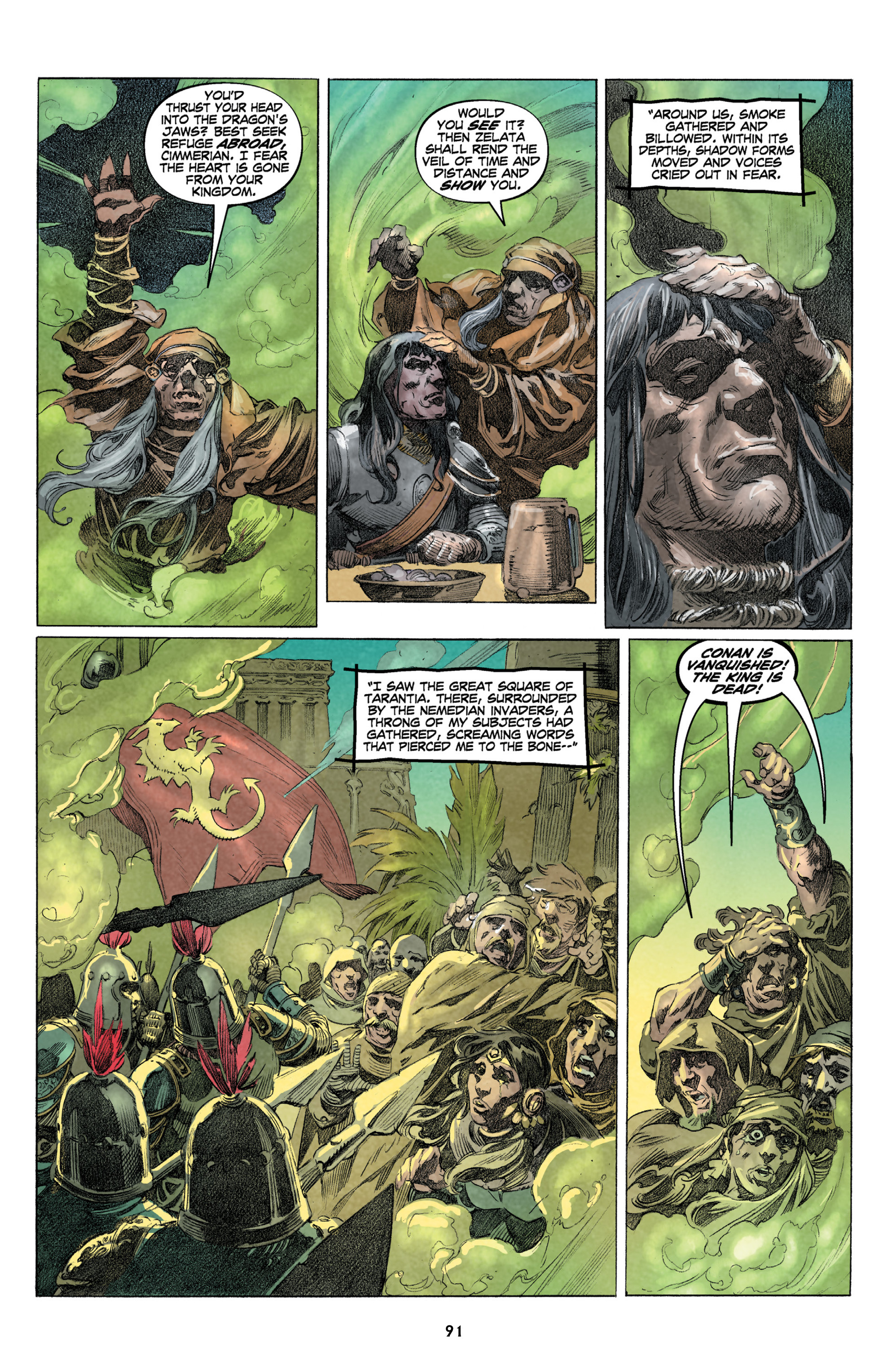 Read online King Conan: The Hour of the Dragon comic -  Issue # _TPB - 91