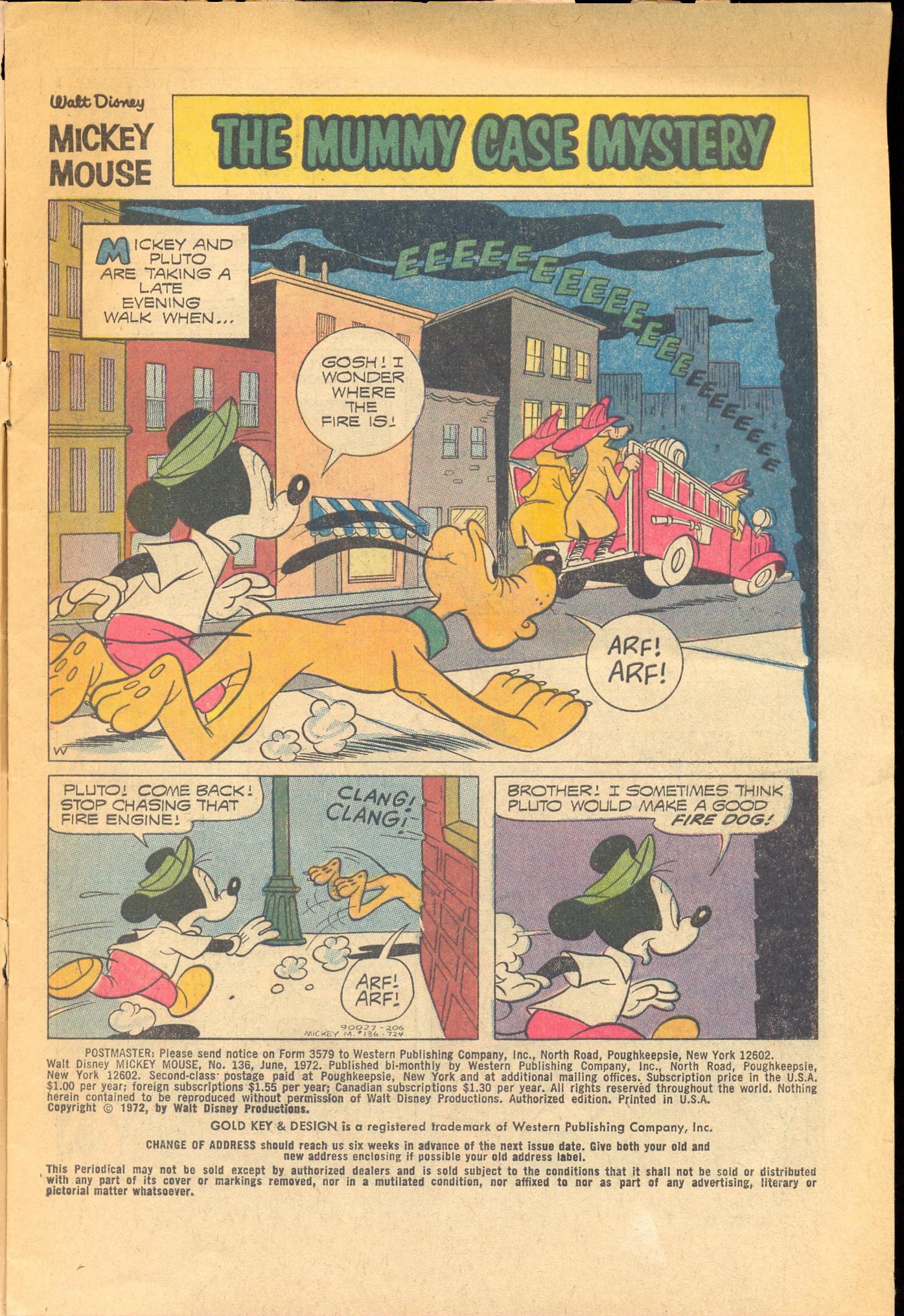 Read online Walt Disney's Mickey Mouse comic -  Issue #136 - 3