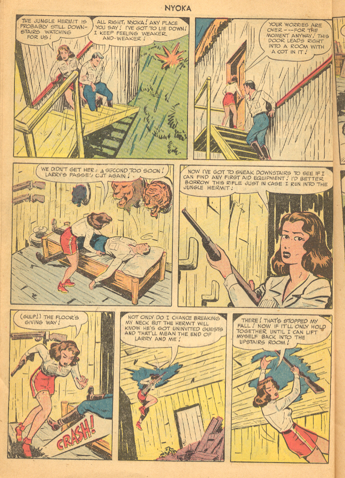 Read online Nyoka the Jungle Girl (1945) comic -  Issue #37 - 14