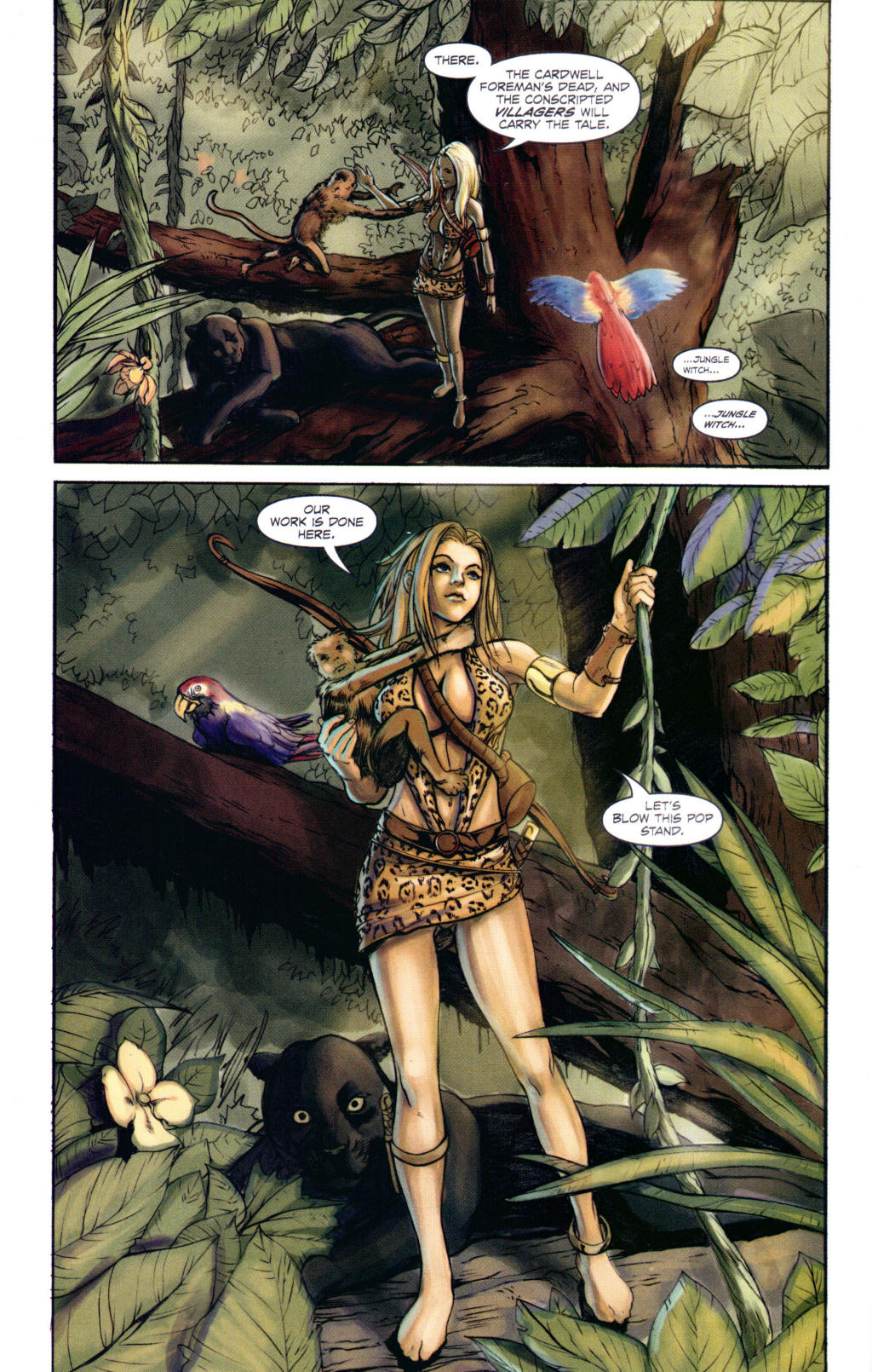 Read online Sheena, Queen of the Jungle comic -  Issue #0 - 12