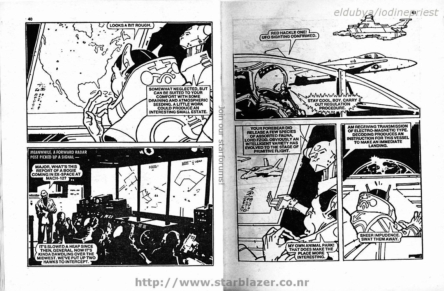 Read online Starblazer comic -  Issue #275 - 22