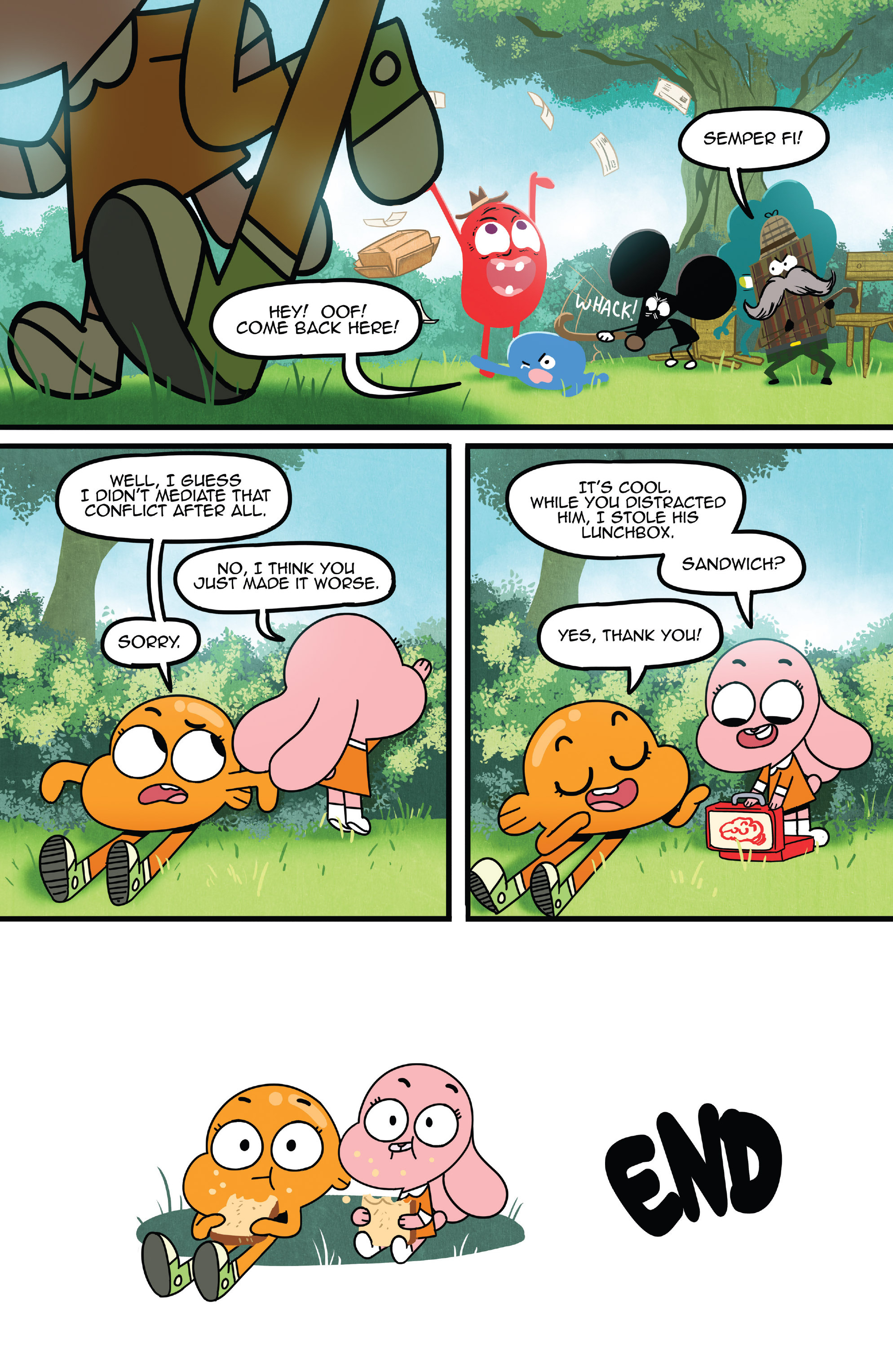 Read online The Amazing World of Gumball comic -  Issue #8 - 16